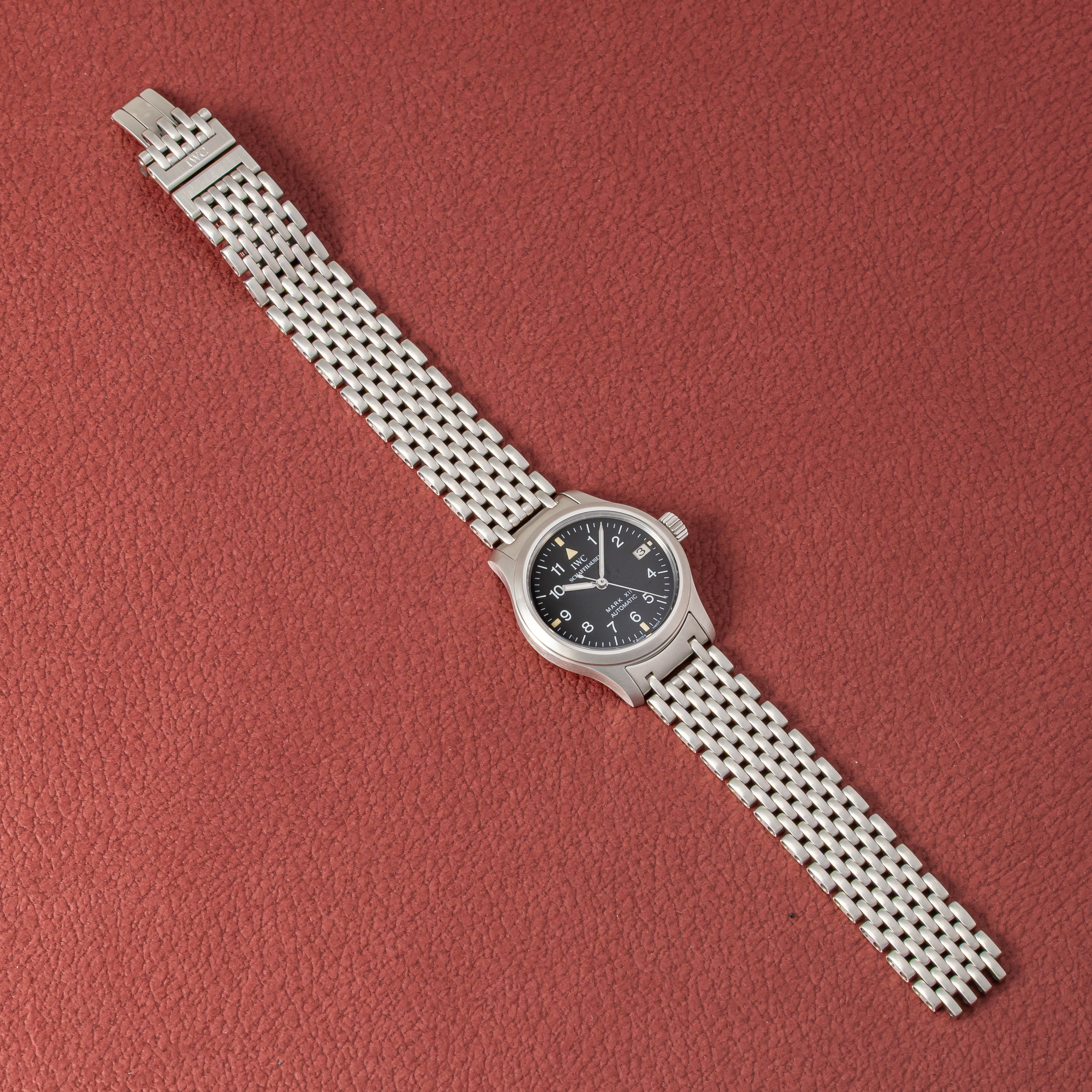 IWC マーク12 レディース 純正ステンレスブレス 2000年製（平成12年）箱・ギャラ付