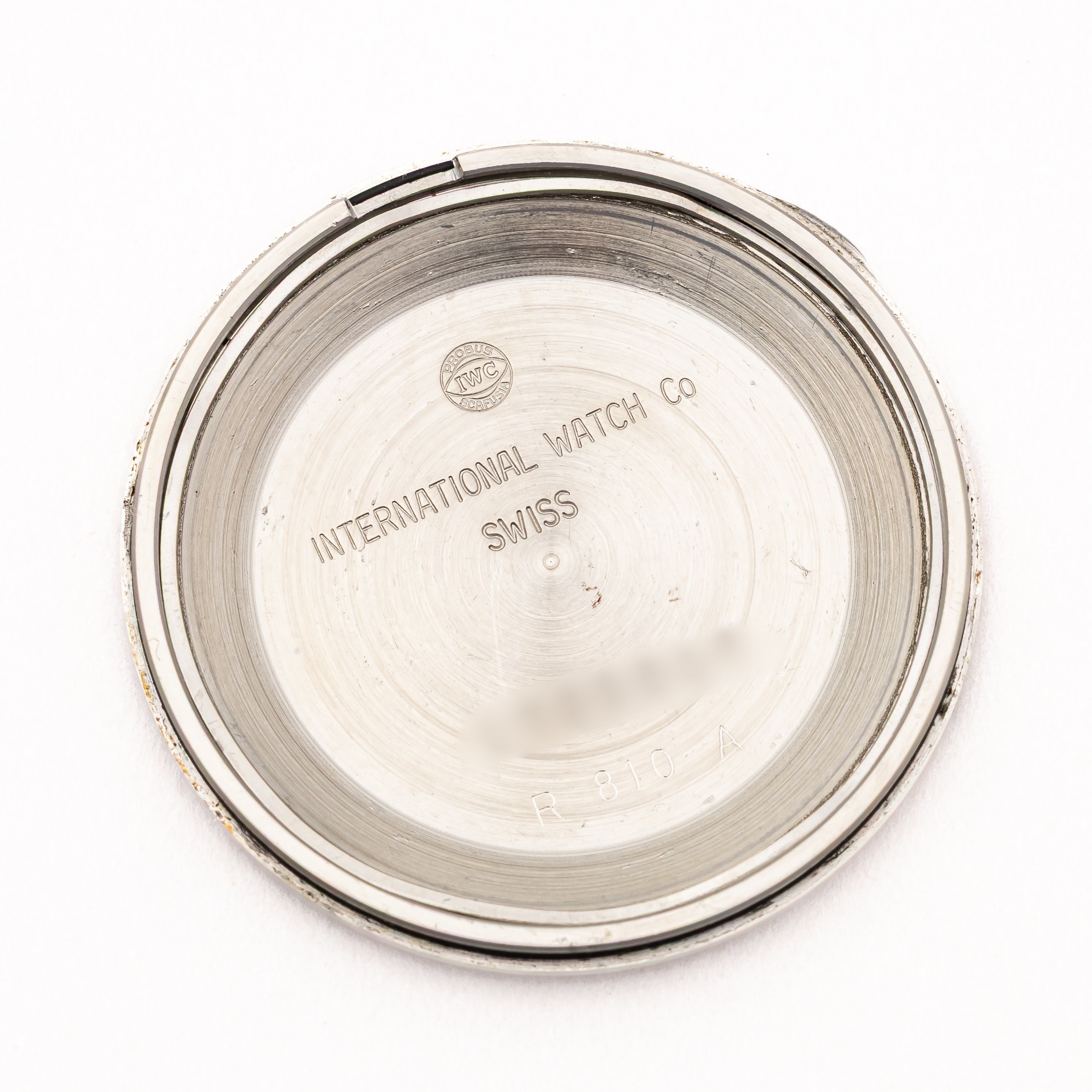 IWC ラウンドケース デイト ペラトン式 自動巻き 1967年製 Ref.R810A Cal.8541 ギャラ付き
