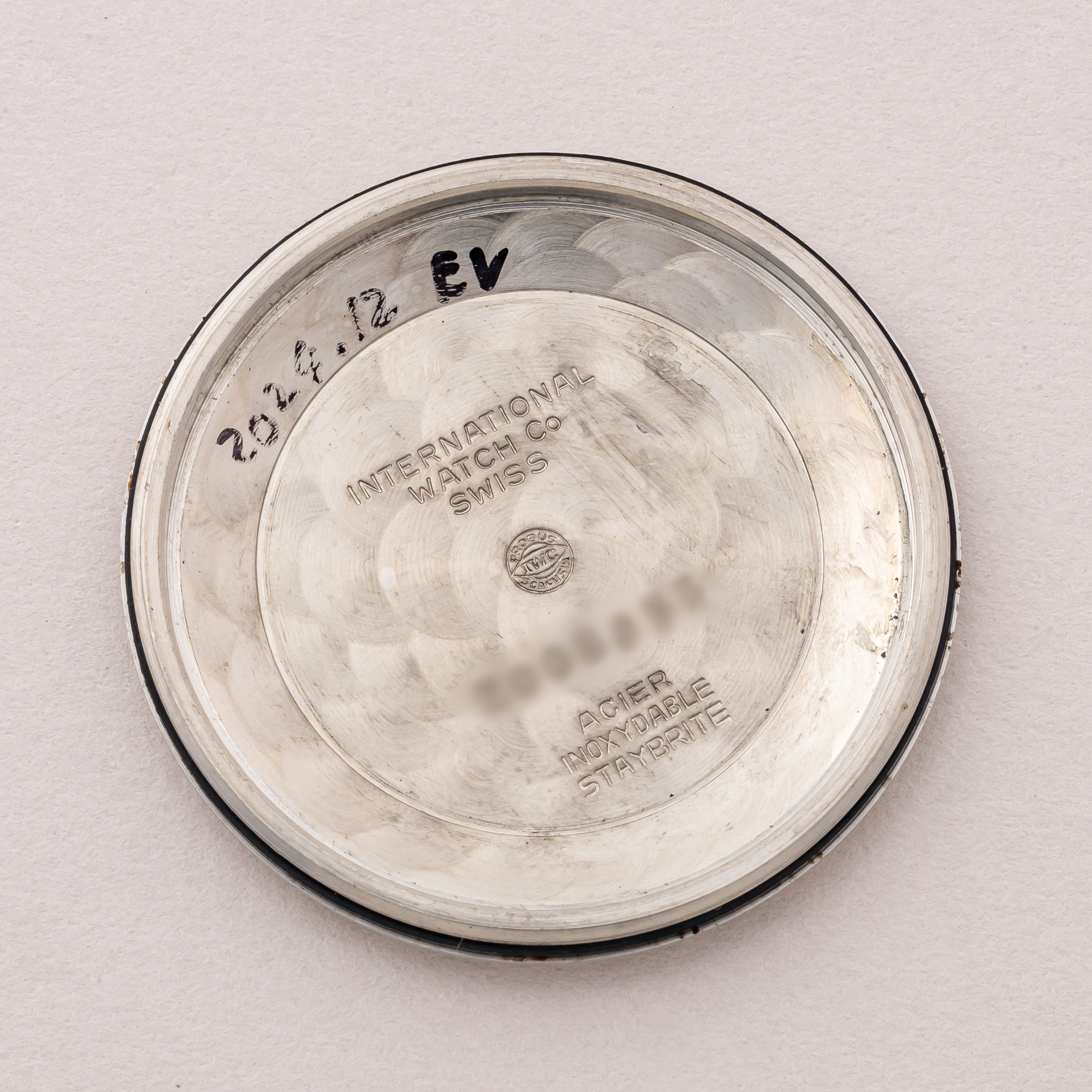 IWCトノー型 チューラーWネーム 1970年製/昭和45年製 純正尾錠付き ペラトン式自動巻き Cal.8541B