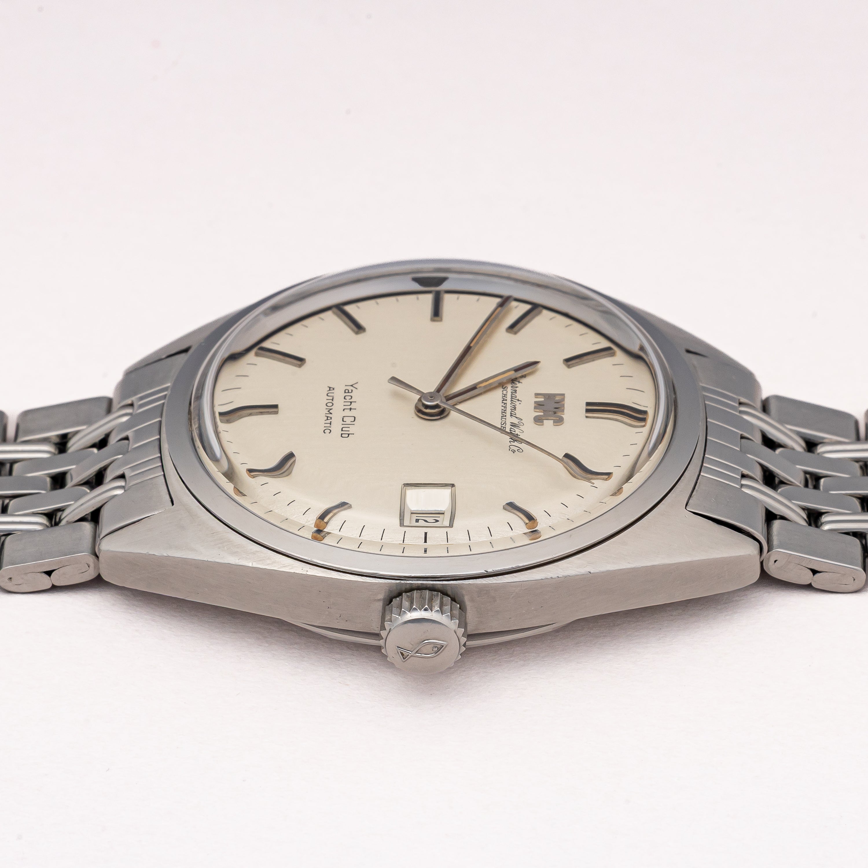 IWC ヨットクラブ 1966年製 Ref.R811A  ペラトン式自動巻き Cal.8541 純正ゲイフレアーブレス