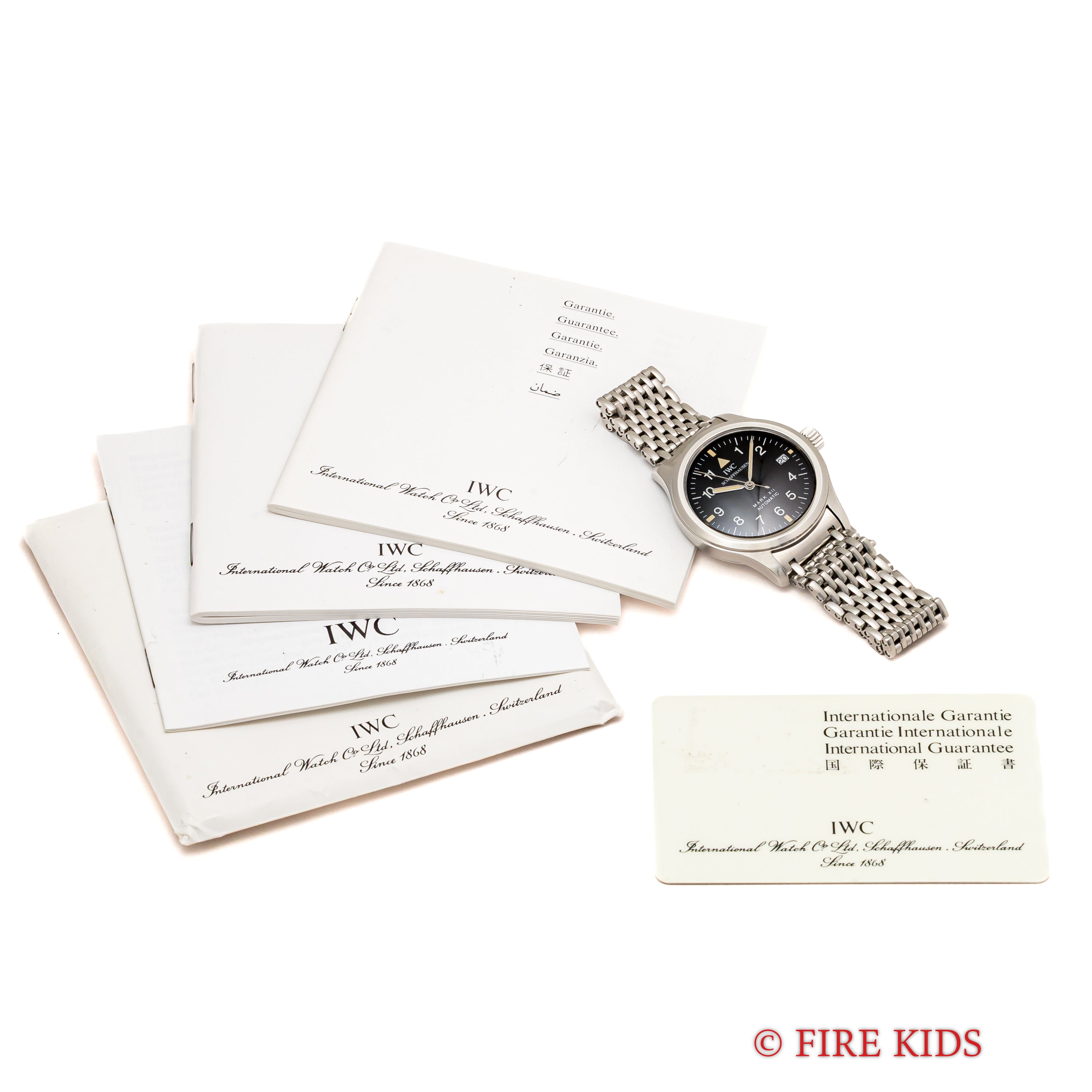 IWC マーク12 1995年製 Cal.884/2 Ref.3241 自動巻き 純正ブレス ギャランティー、冊子付き