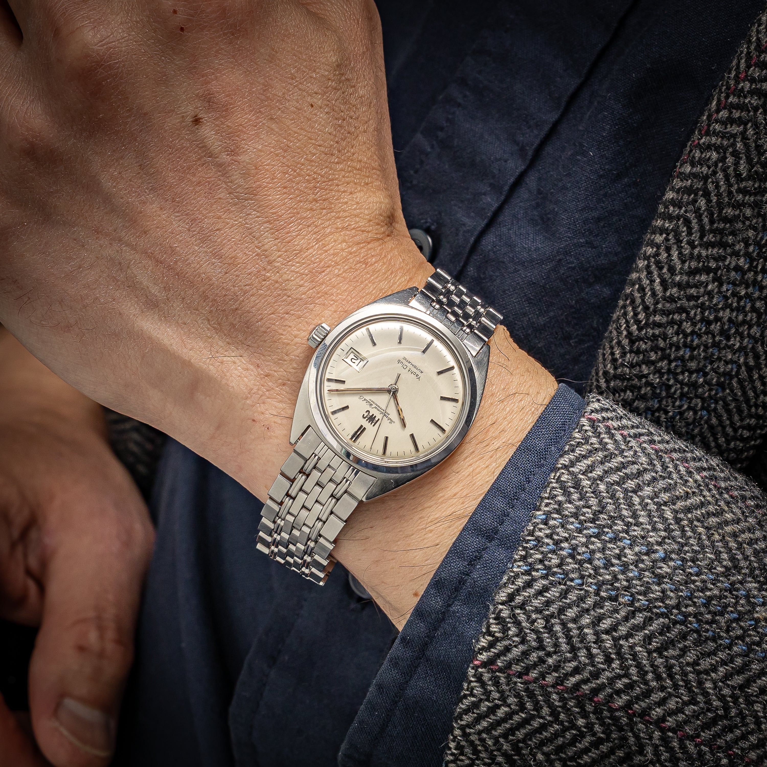 IWC ヨットクラブ 1966年製 Ref.R811A  ペラトン式自動巻き Cal.8541 純正ゲイフレアーブレス