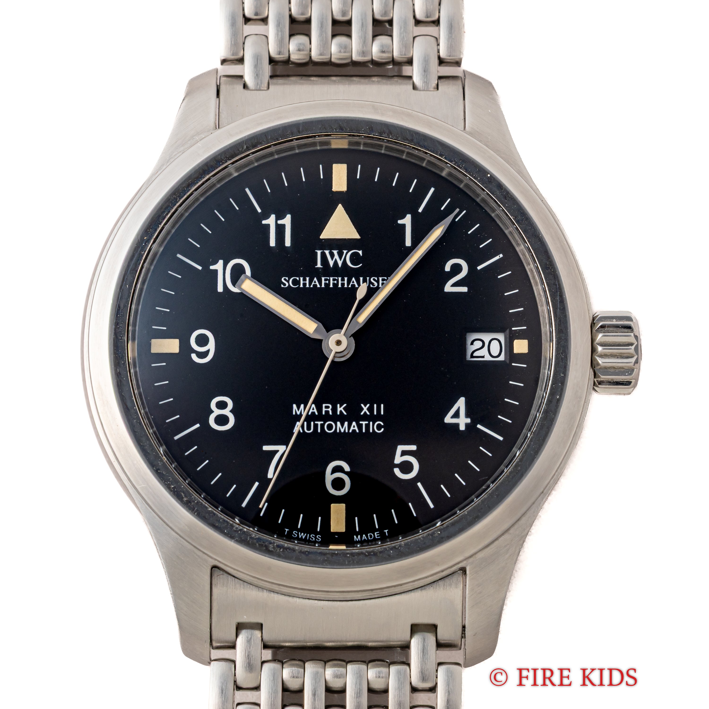 IWC マーク12 1995年製 Cal.884/2 Ref.3241 自動巻き 純正ブレス ギャランティー、冊子付き