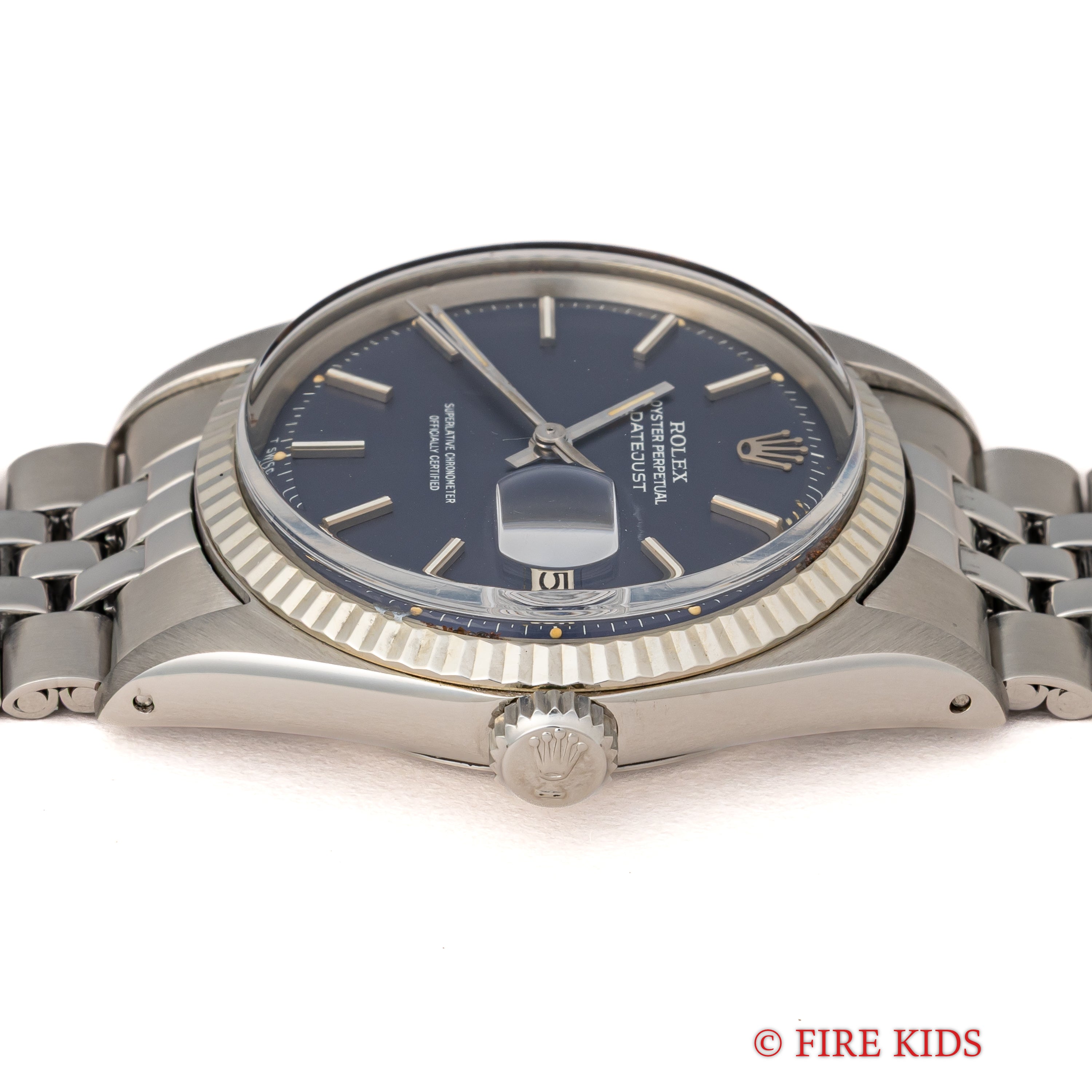 ロレックス デイトジャスト Ref.1601 ブルーダイヤル 1967年製 Cal.1570