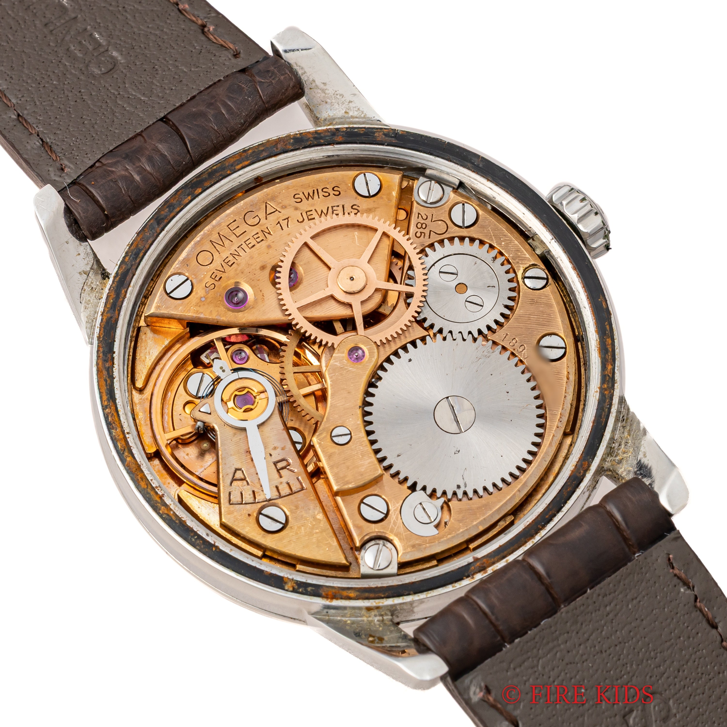 オメガ シーマスター 30mmキャリバー 1961年製 手巻 Cal.285 飛びアラビアダイヤル