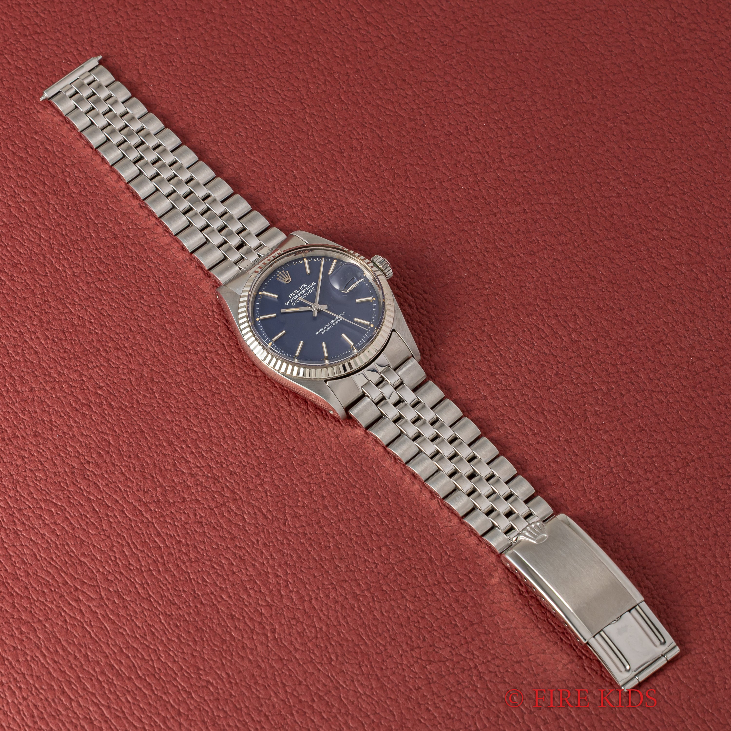 ロレックス デイトジャスト Ref.1601 ブルーダイヤル 1967年製 Cal.1570