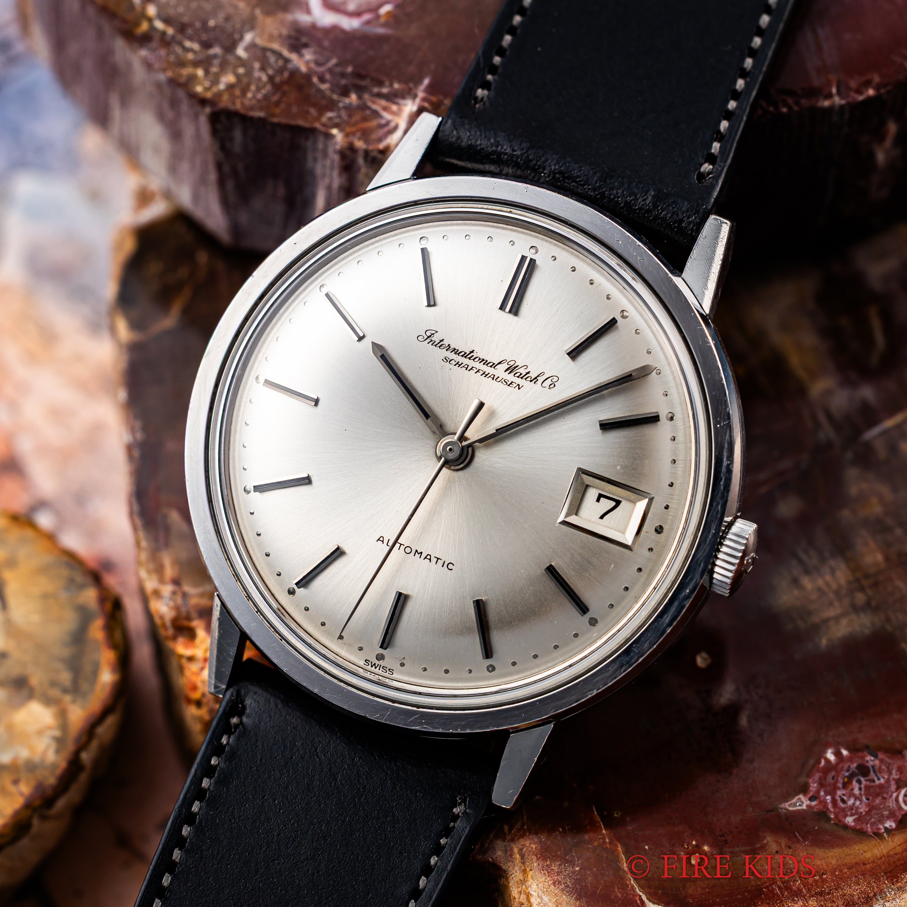 IWC 1967年製 ラウンドケース ペラトン式自動巻き Cal.8541 R803A お魚リューズ