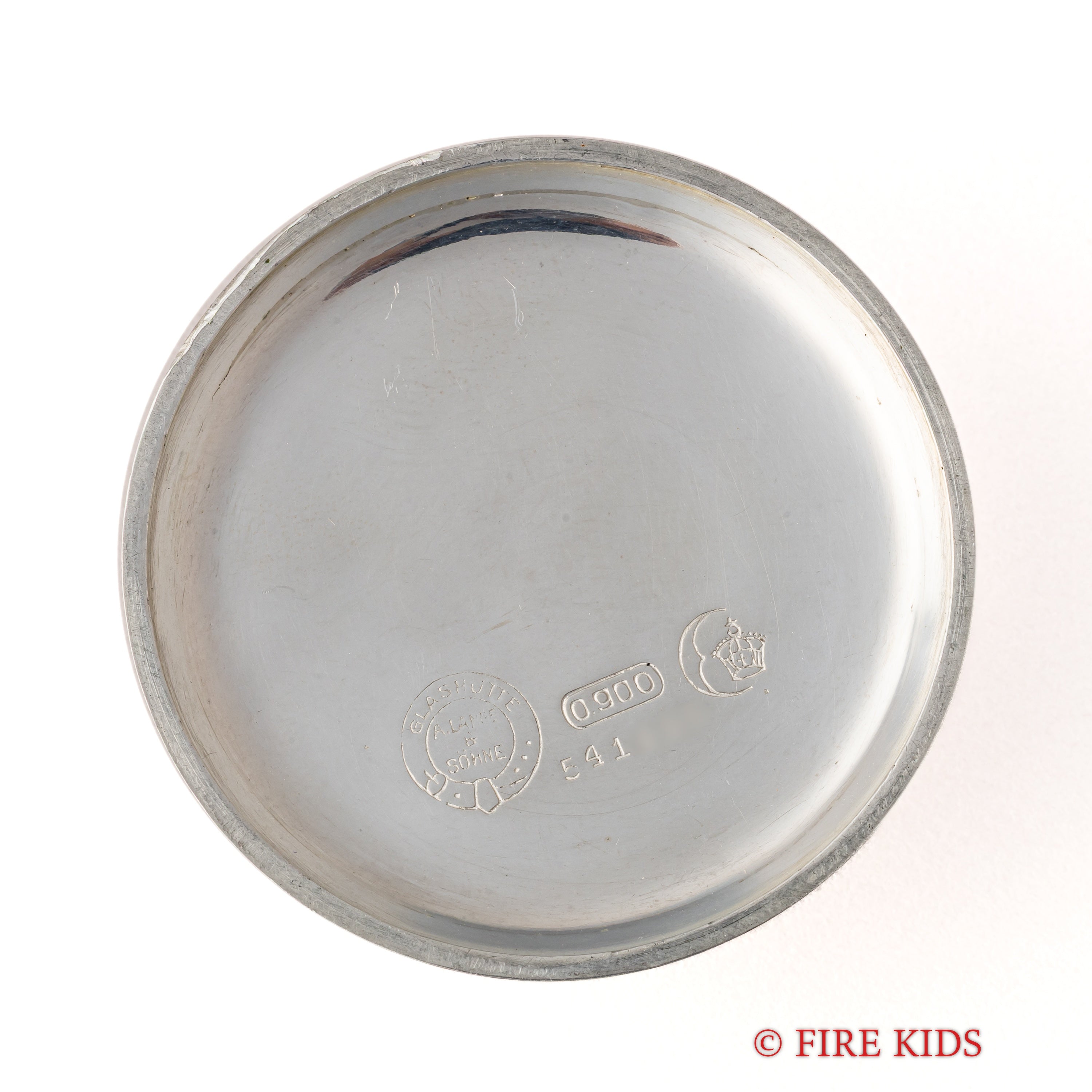 A.ランゲ＆ゾーネ 銀無垢懐中時計 1930年代製 アラビアダイヤル 手巻 ジャーマンシルバーケース