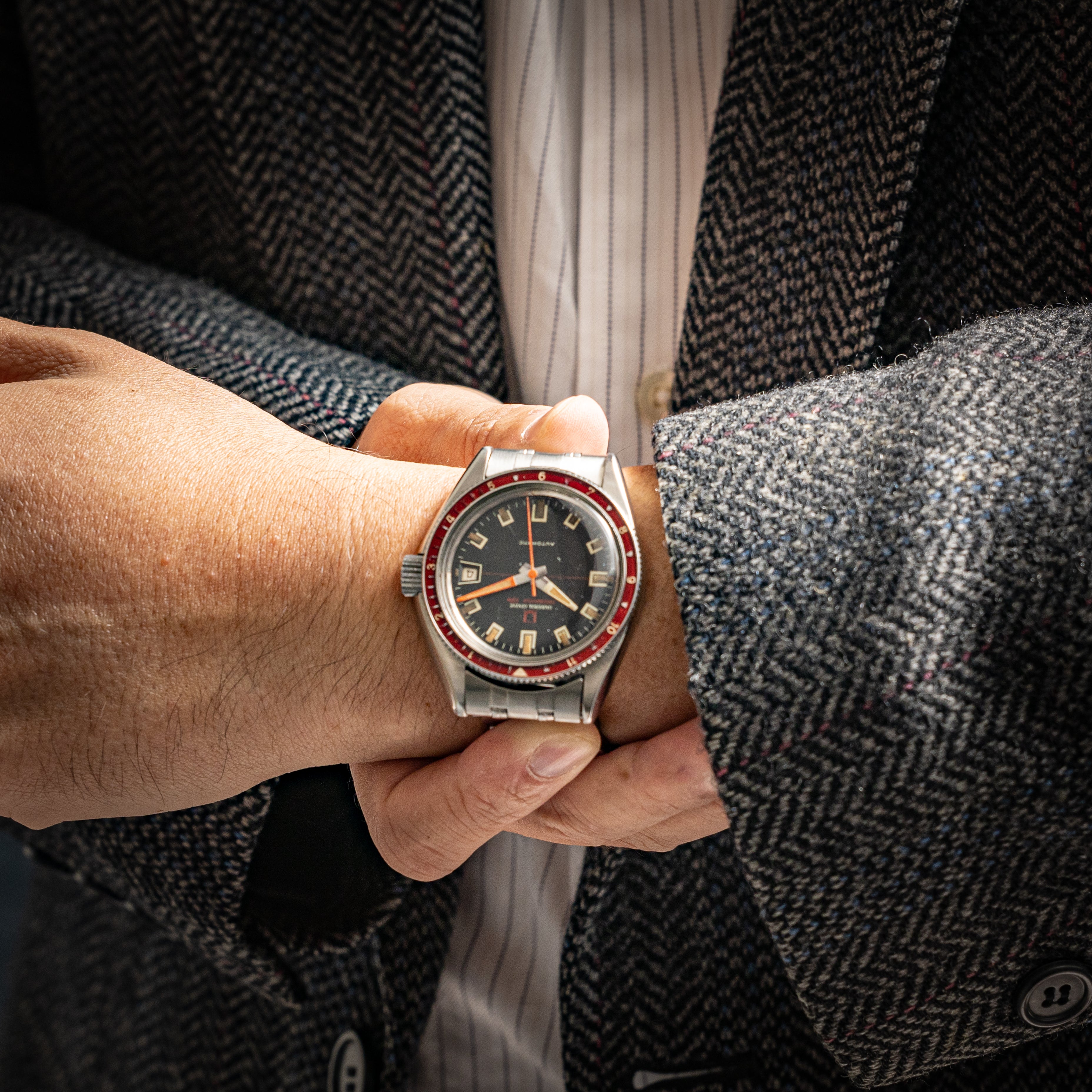 ユニバーサルジュネーブ ポールルーター サブ 1960年代製 Ref.869124/02