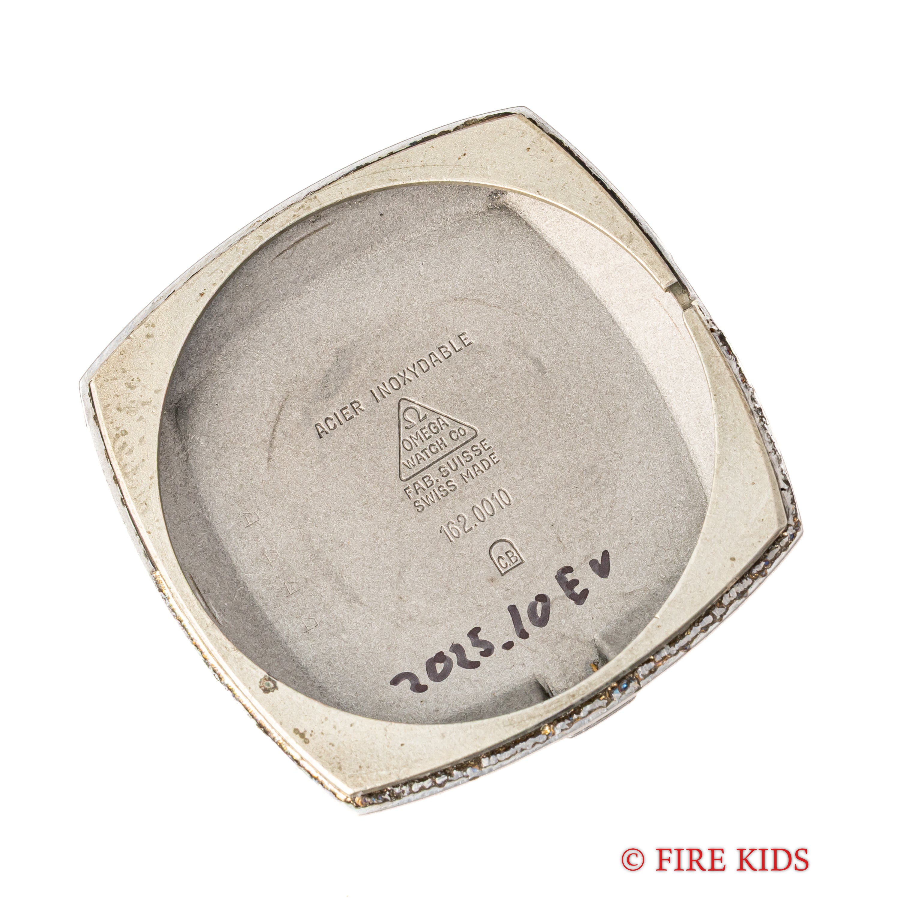 オメガ ジュネーブ 自動巻き スクエア 純正ブレス付き Ref.166.0010 1972年製 Cal.565