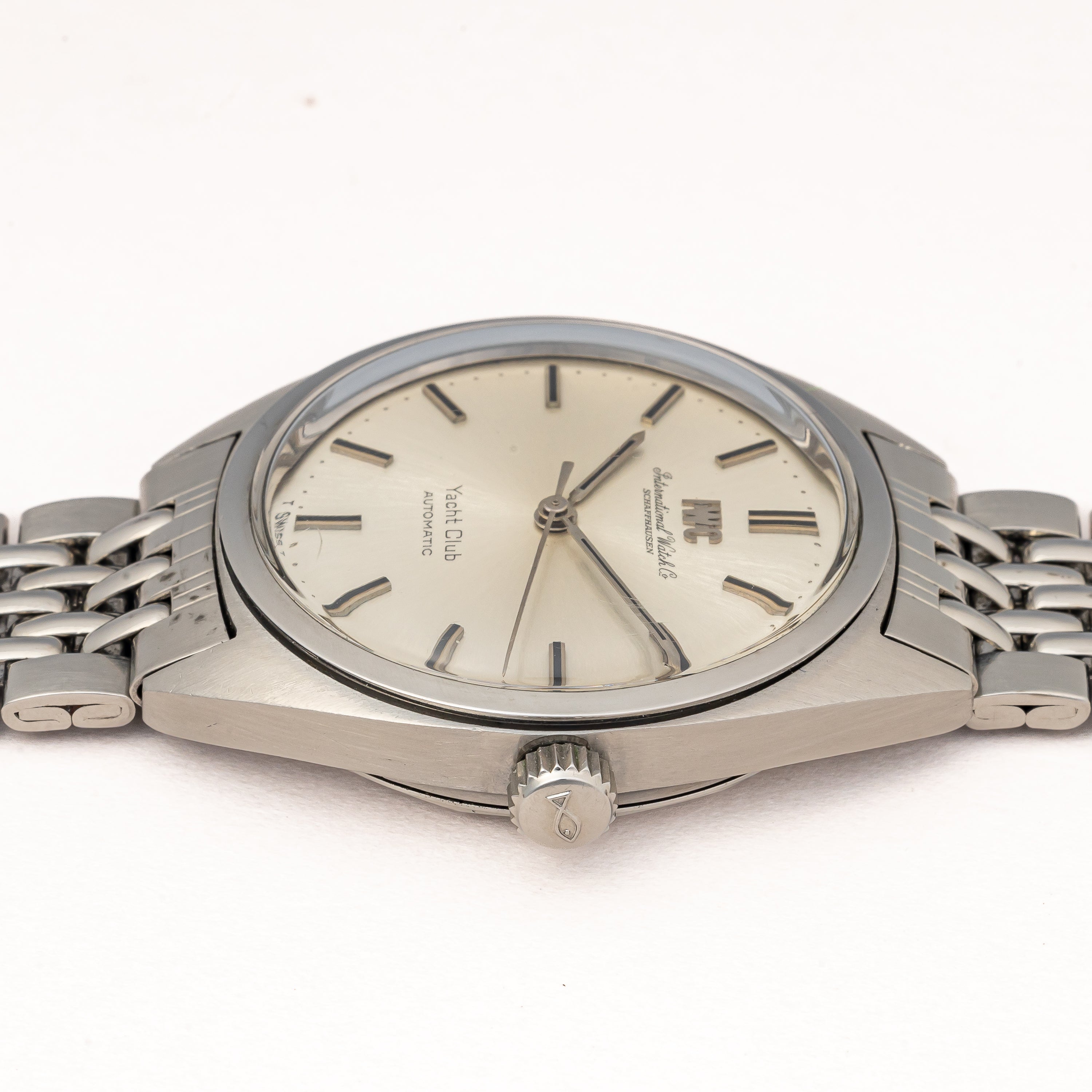 IWC ヨットクラブ 1969年製 Ref.R811AD ノンデイト 純正ゲイフレアーブレス