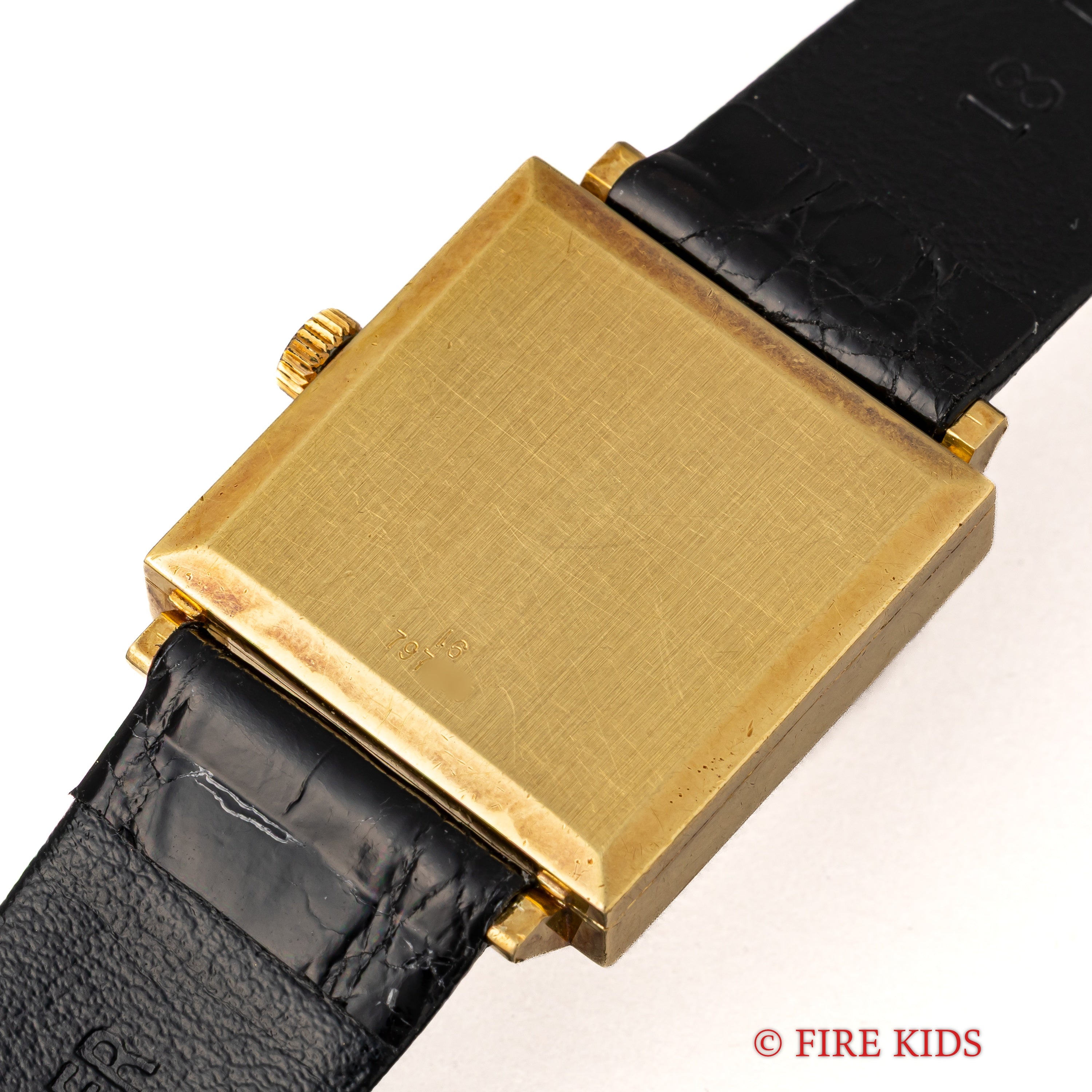 ロンジン スクエア 18金無垢イエローゴールド ダイヤ 1970年代製 手巻き Ref.4043 Cal.528