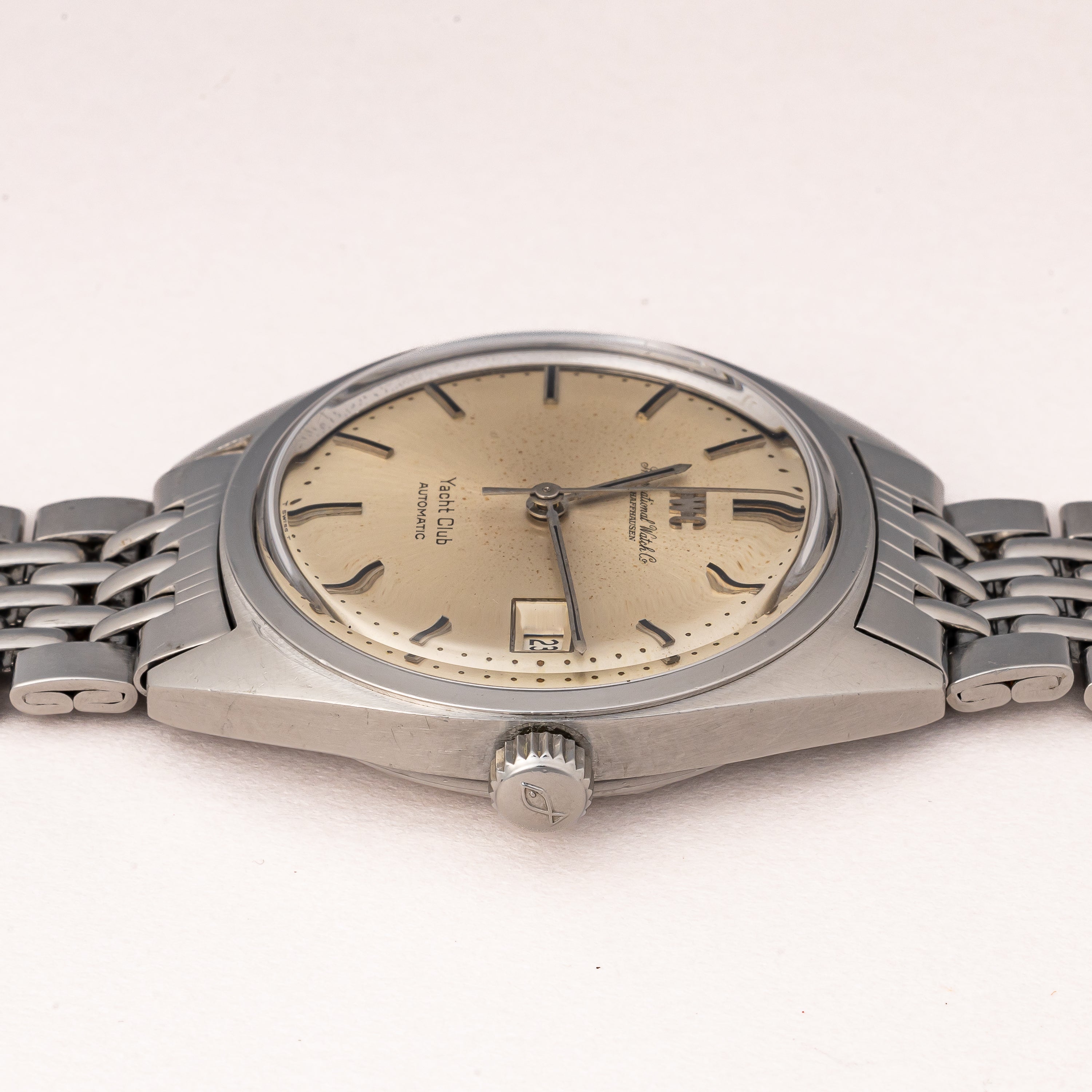 IWC ヨットクラブ 1970年製 Ref.R811A 純正ゲイフレアーブレス付き