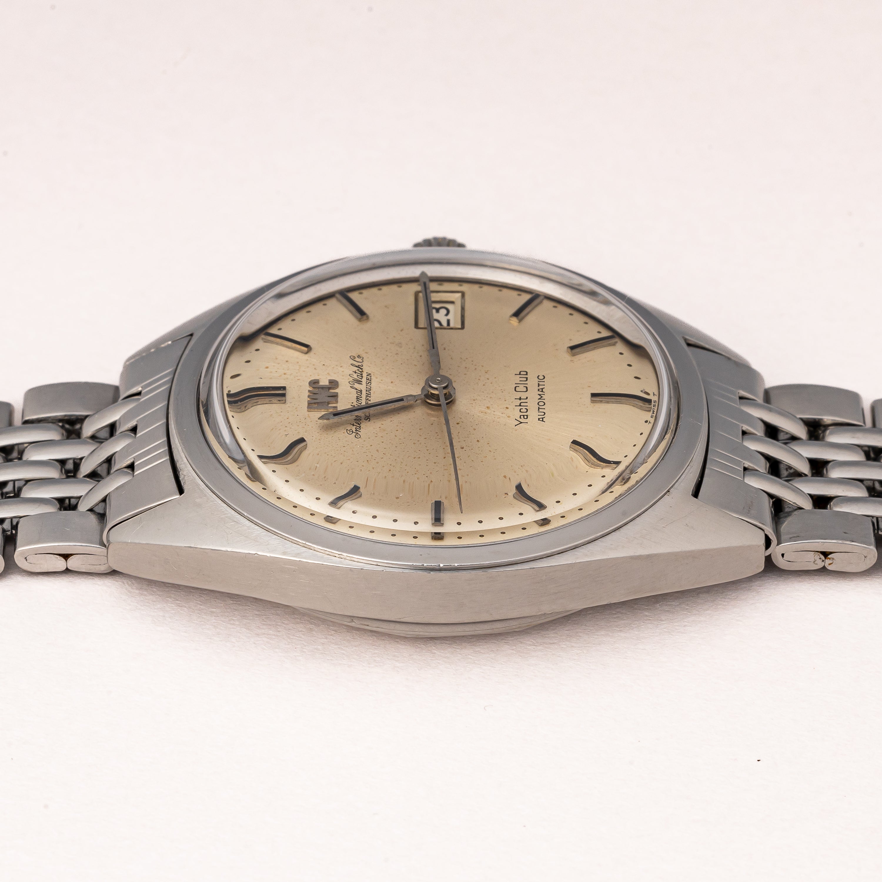 IWC ヨットクラブ 1970年製 Ref.R811A 純正ゲイフレアーブレス付き