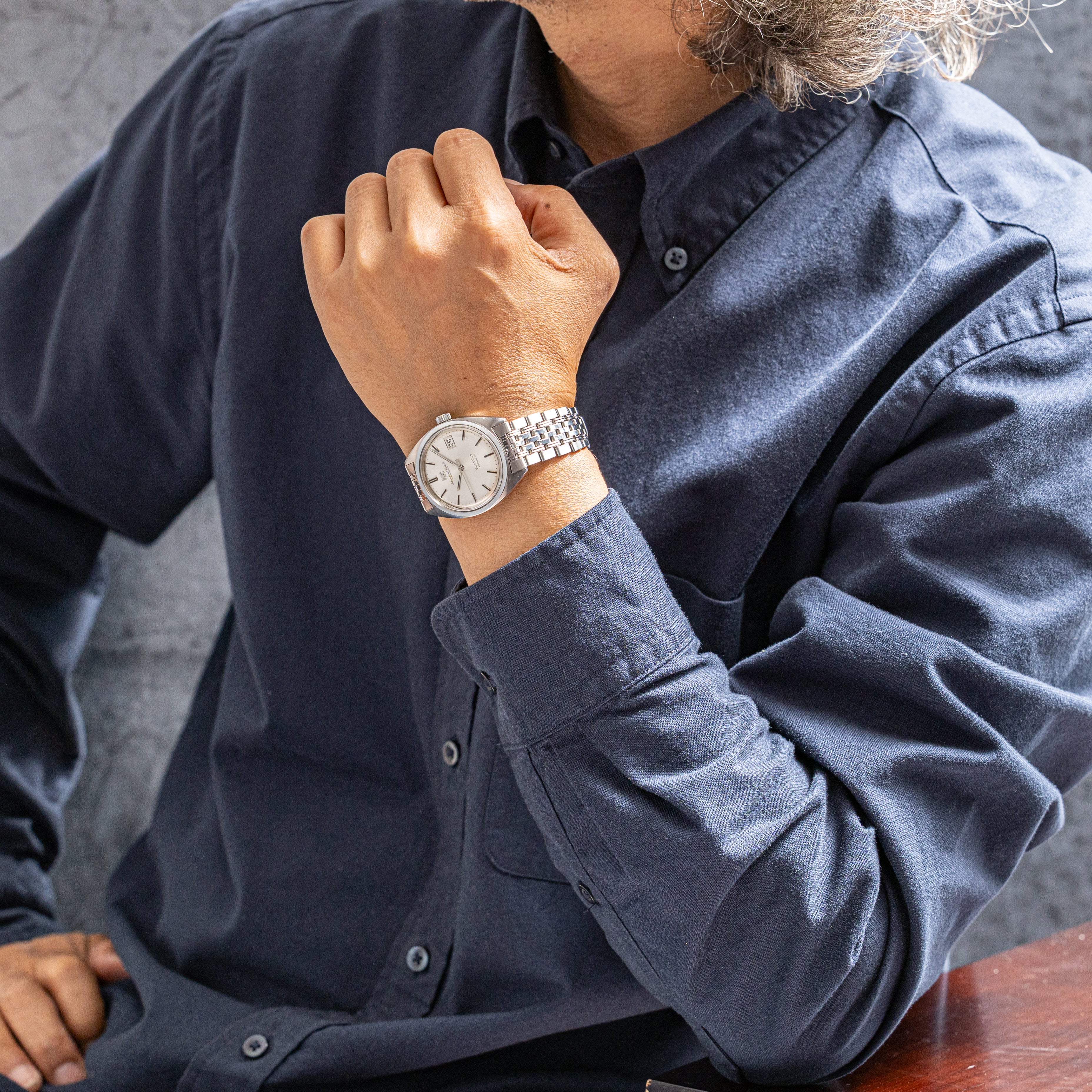 IWC ヨットクラブ 1967年製 純正ゲイフレアーブレス Cal.8541B R811AD