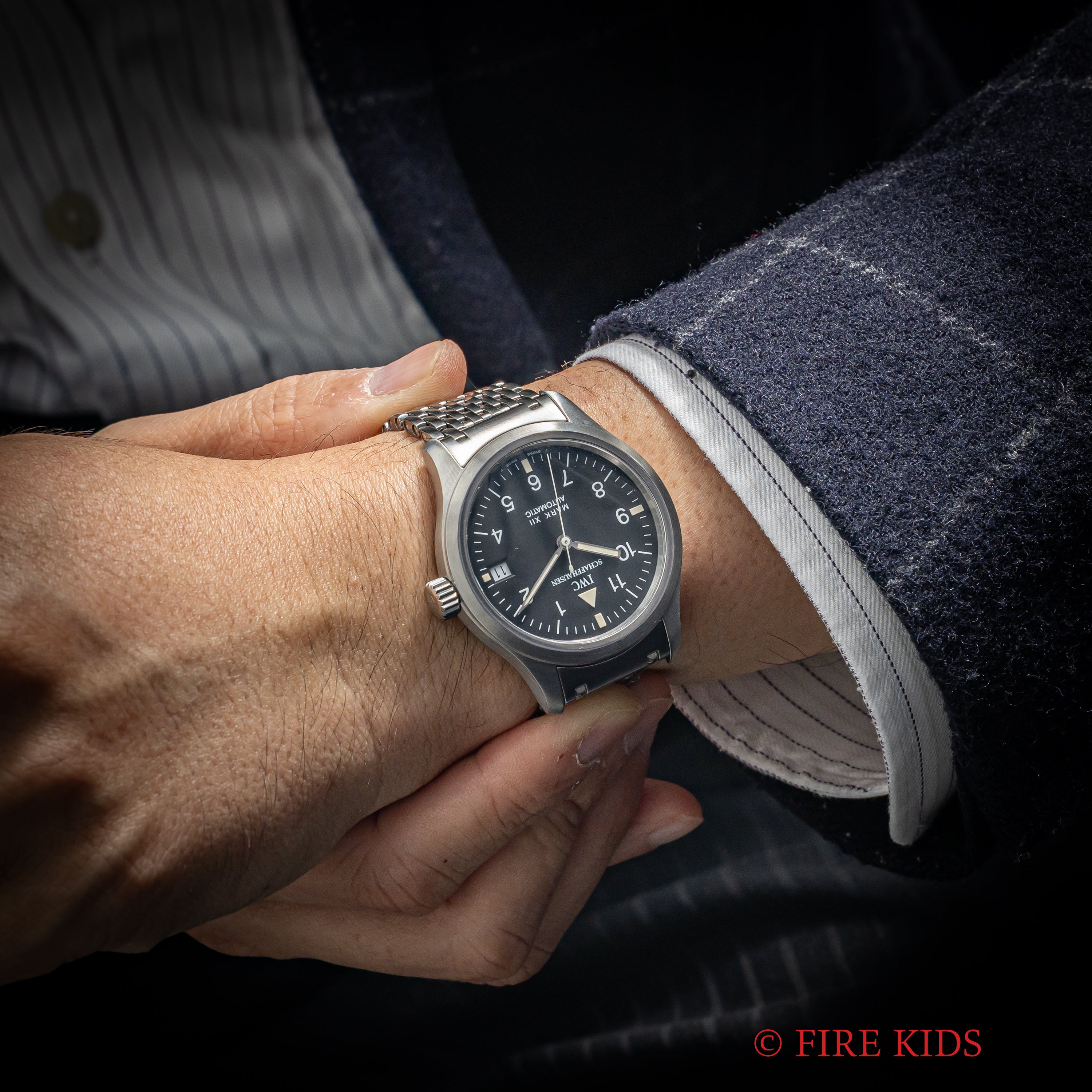 IWC マーク12 2000年製(平成12年製） Cal.884/2 Ref.3241 自動巻き 純正ブレス ギャランティカード付き