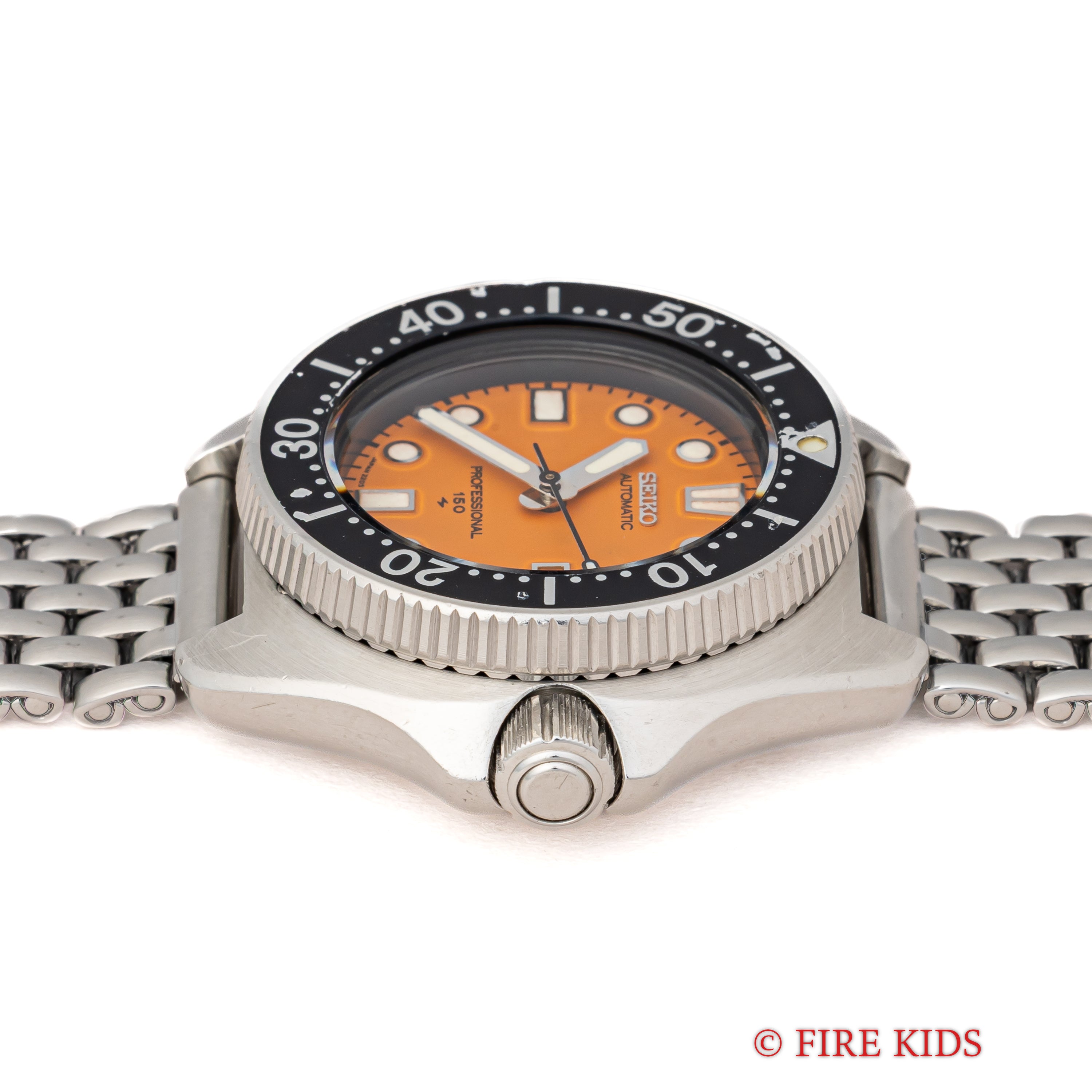 セイコー プロフェショナルダイバー 150m 1977年製 ボーイズサイズ オレンジダイヤル