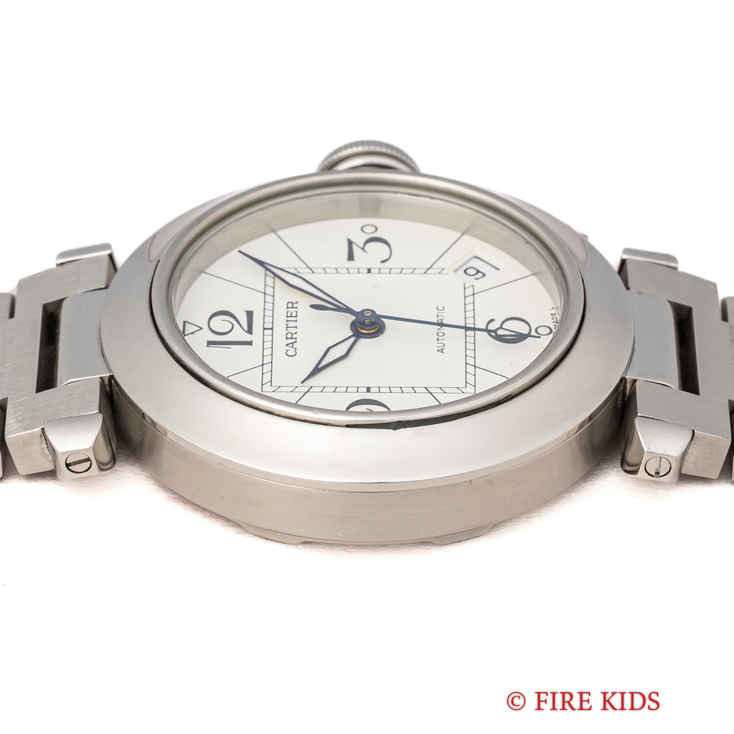 カルティエ パシャC 2000年代製 Ref.2324 ホワイトダイヤル  オートマチック