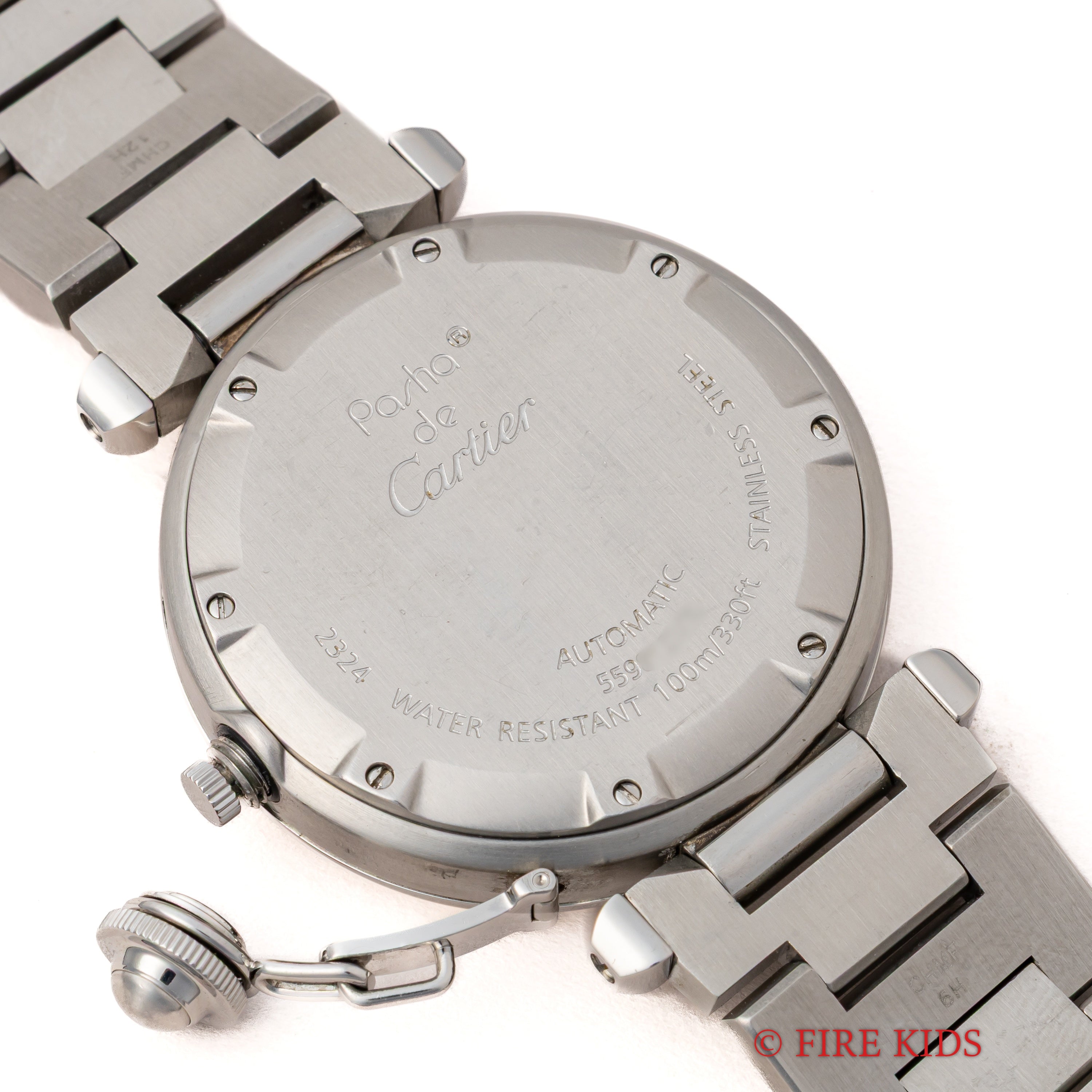 カルティエ パシャC 2000年代製 Ref.2324 ホワイトダイヤル  オートマチック