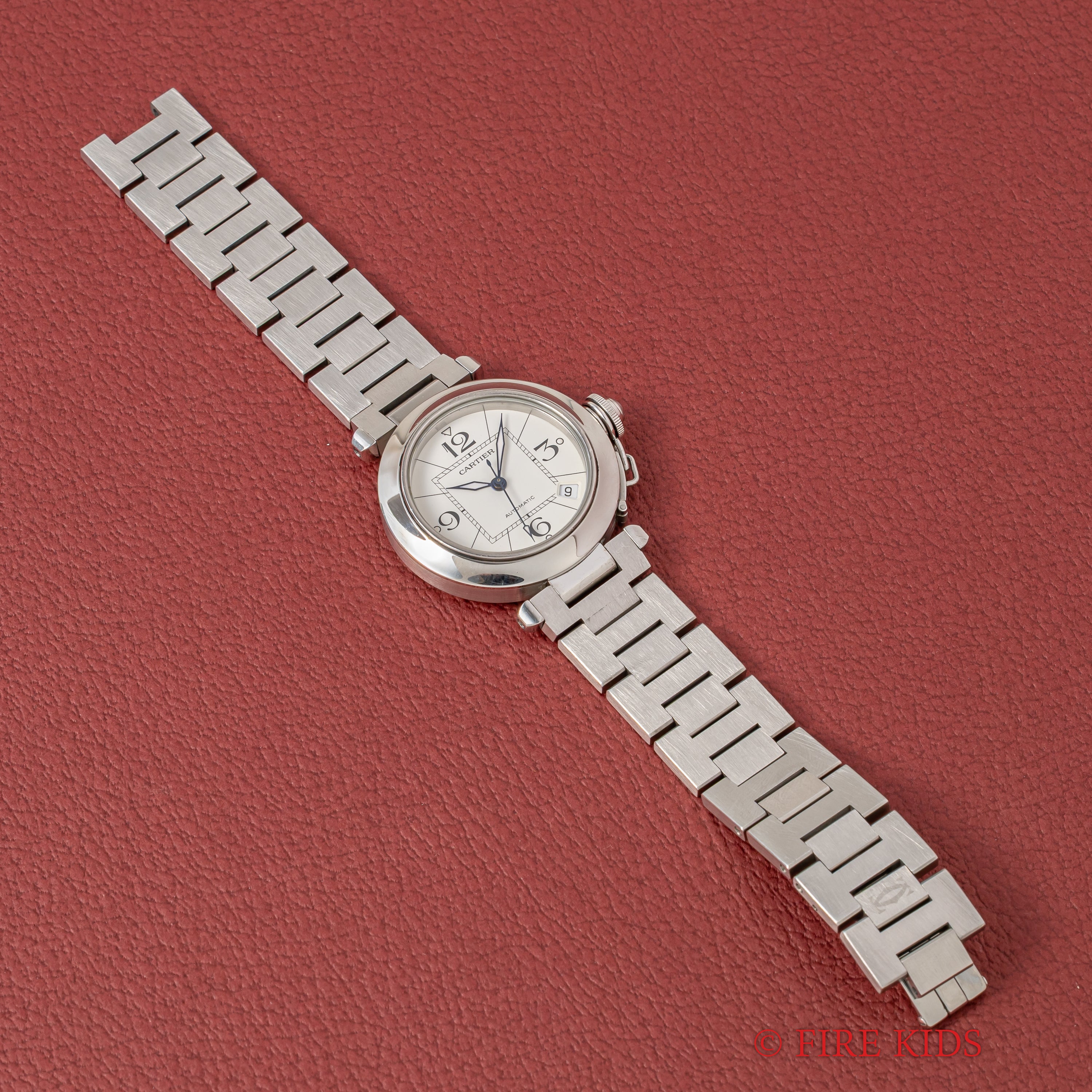 カルティエ パシャC 2000年代製 Ref.2324 ホワイトダイヤル  オートマチック