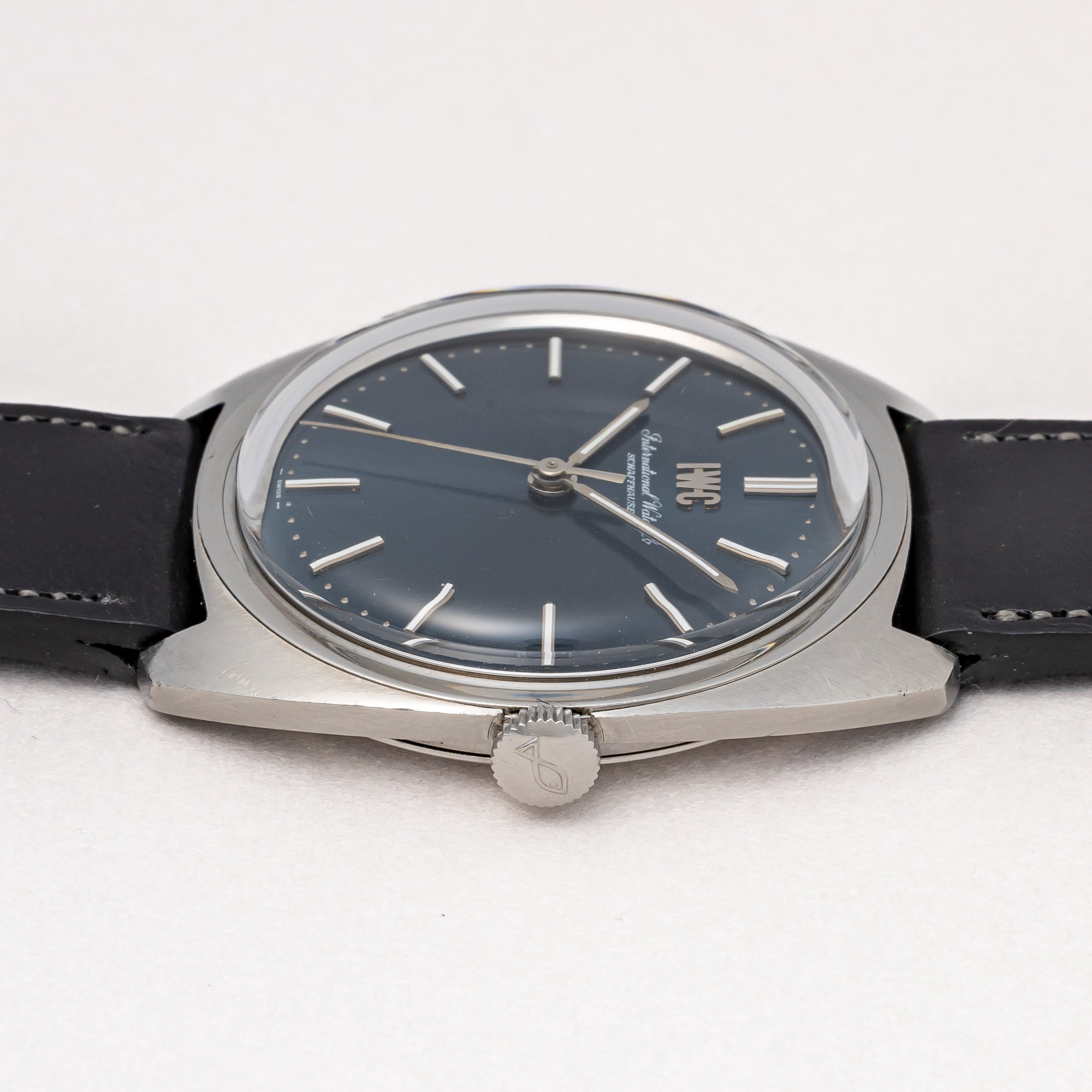 IWC トノーケース 1973年製 Ref.R1014A ブルーダイヤル Cal.403