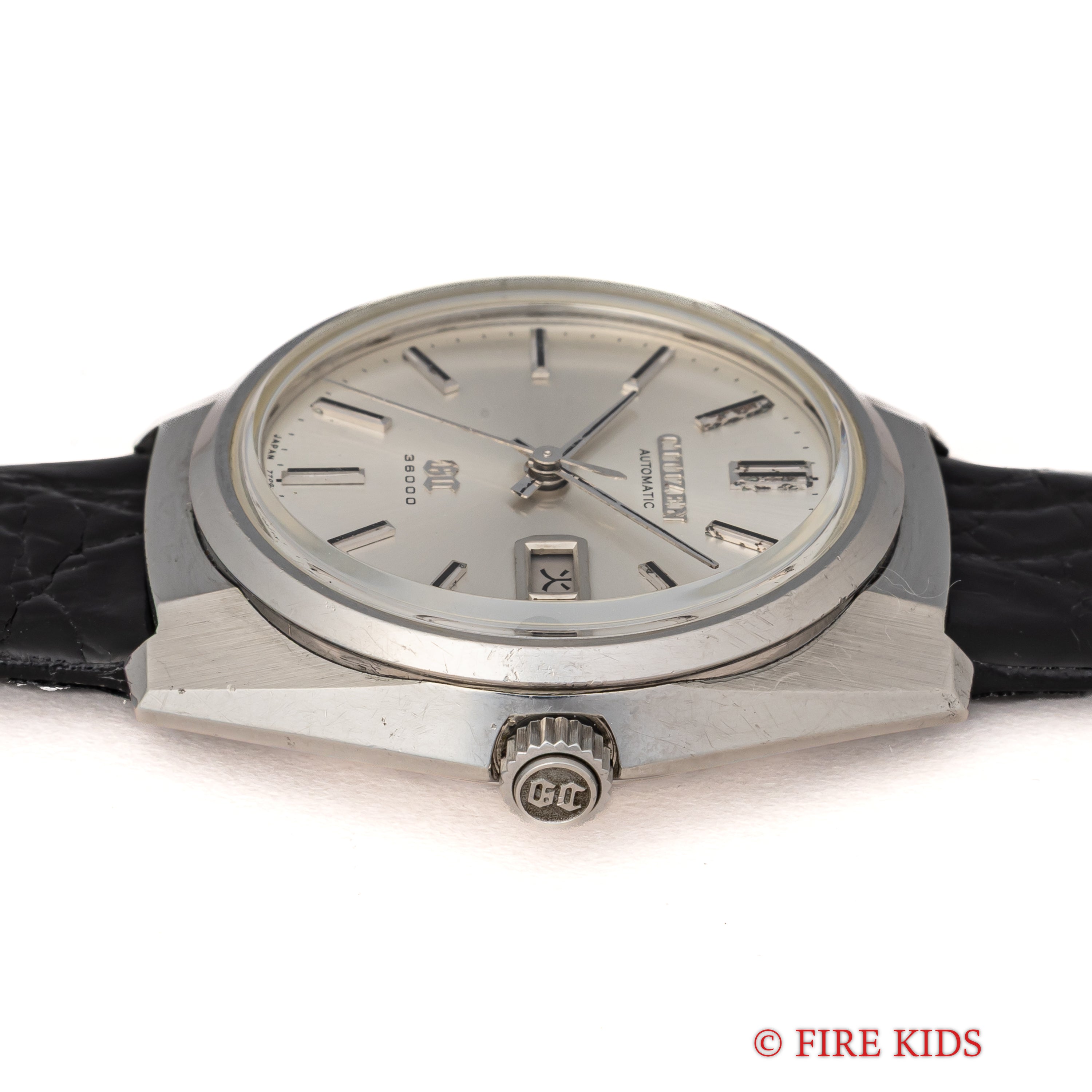 グロリアスシチズン 1971年製 GC Ref.4-770285Y 10振動 デイデイト自動巻 シルバーダイヤル