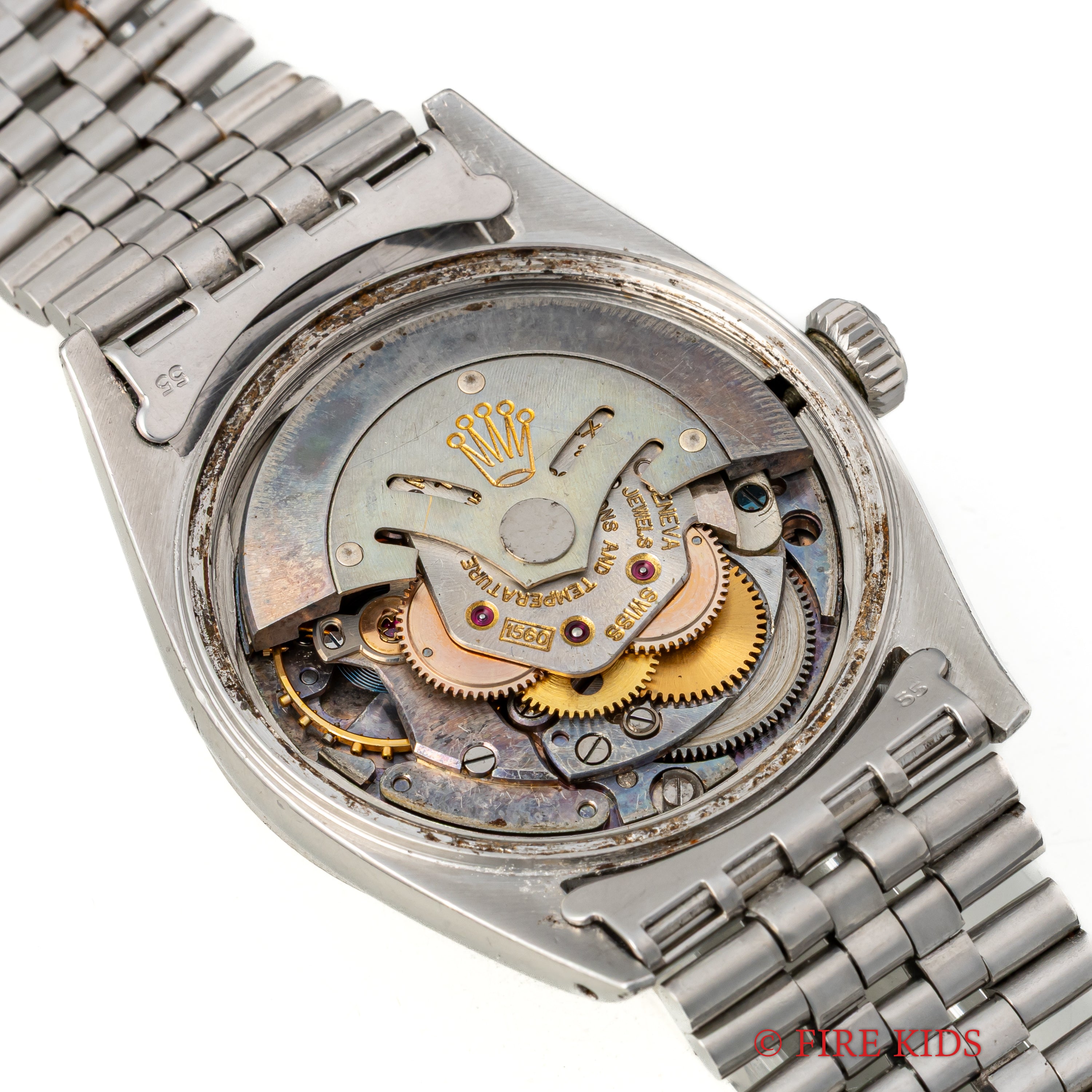 ロレックス デイトジャスト 1960年製（昭和35年製） Ref.1600 スムースベゼル 純正ジュビリーブレス付き