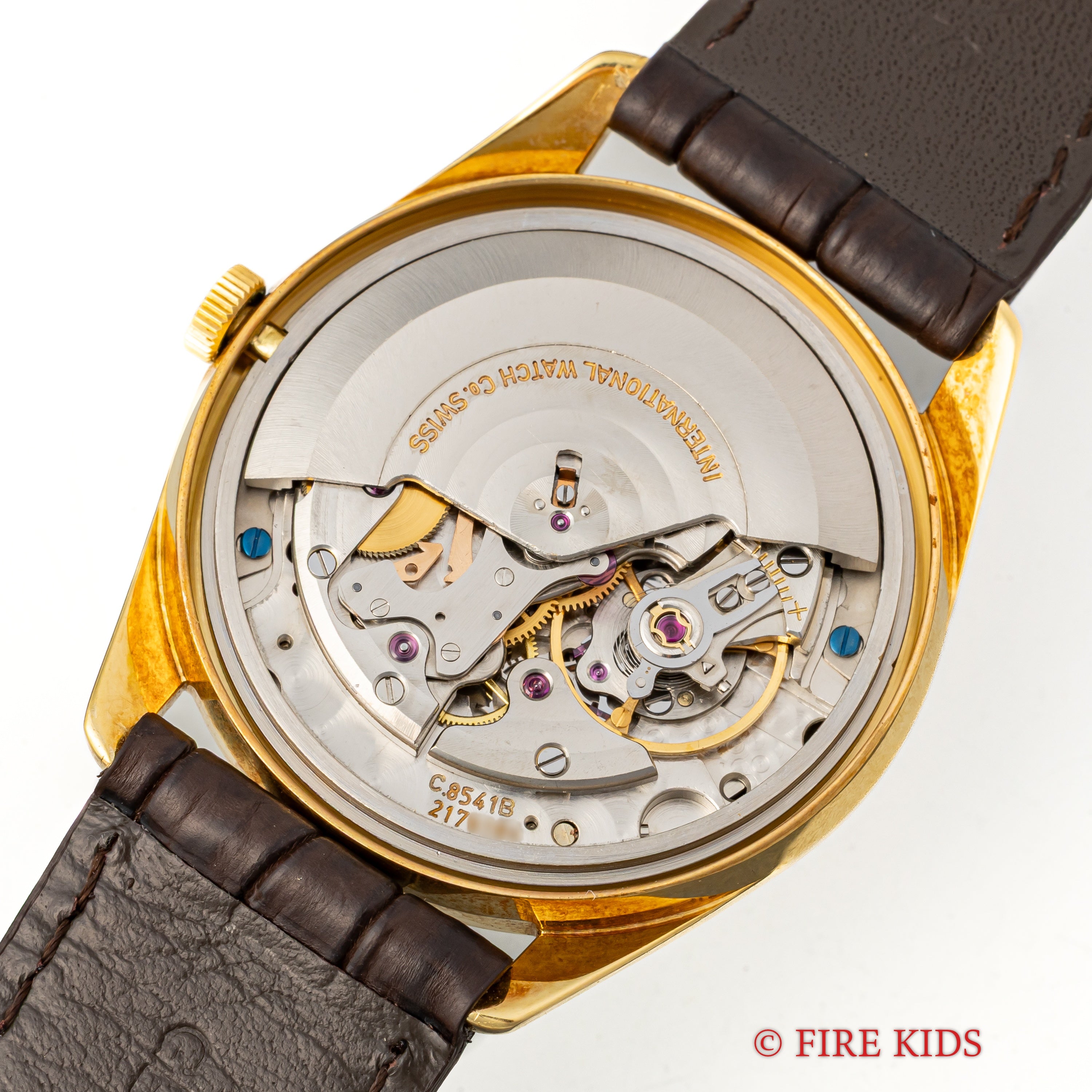 IWC 18金無垢ラウンドケース 1971年製 ペラトン式自動巻 Cal.8541B