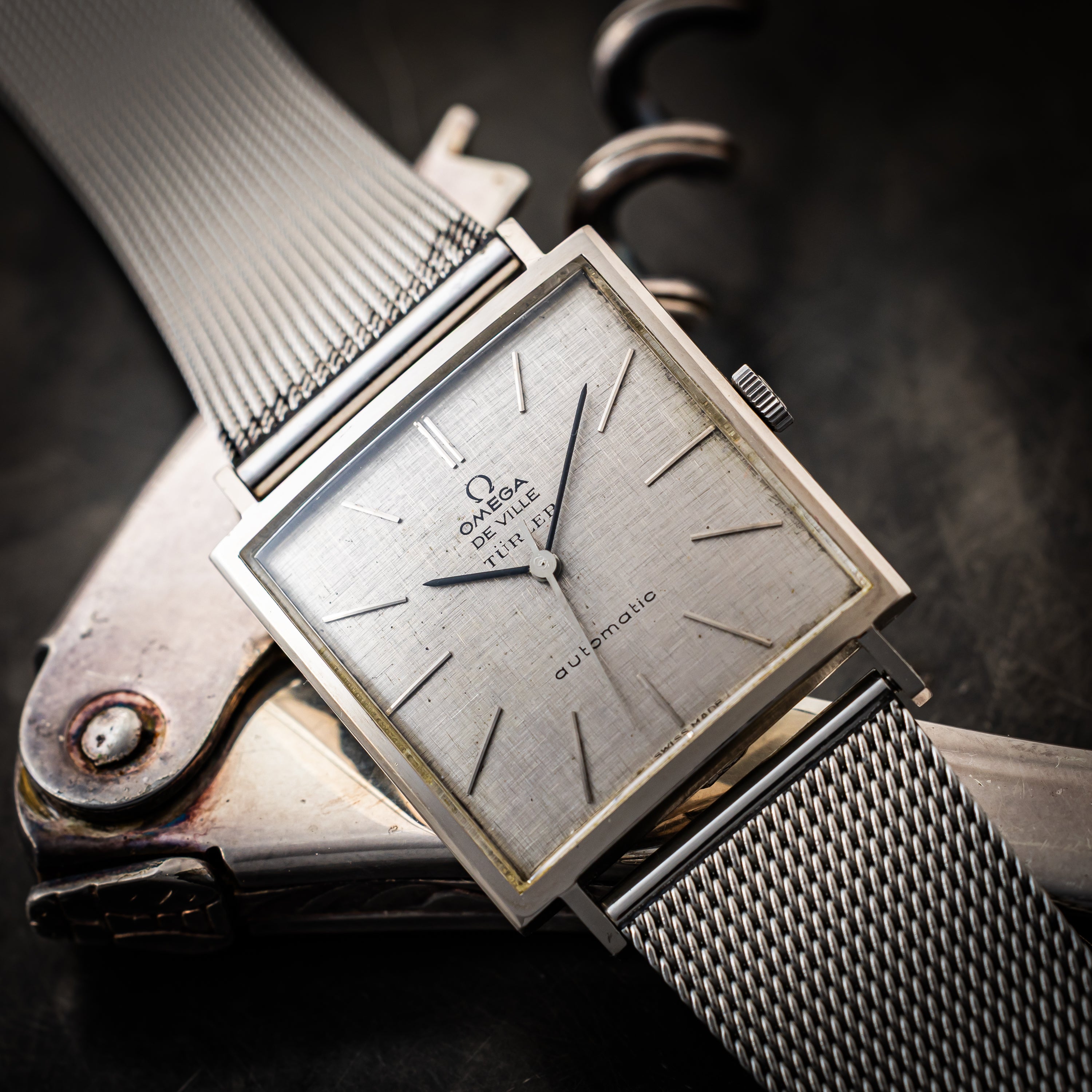 未使用品 DRAGA スイス製 60s 手巻腕時計 スクエアケース 2om00153_1.jpg