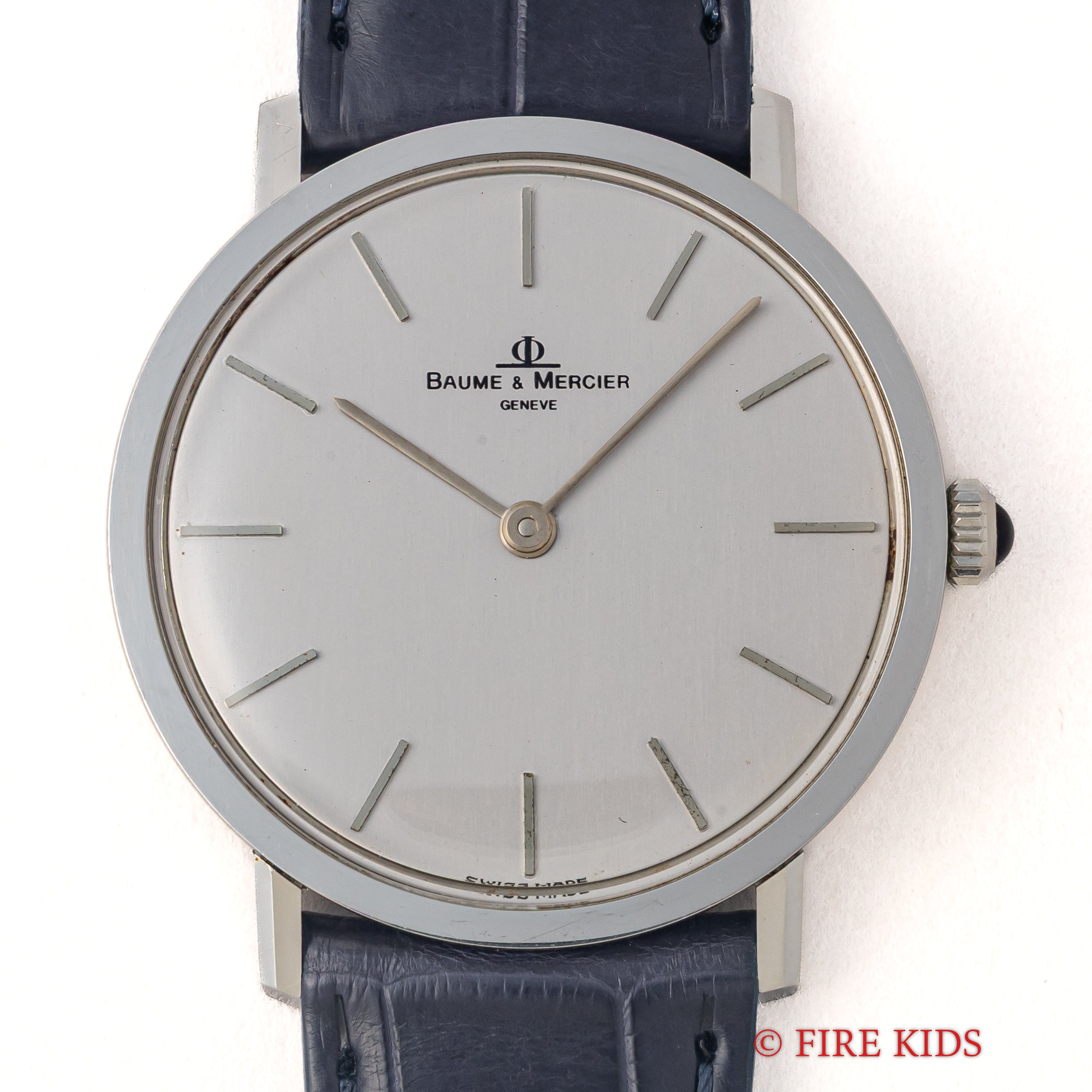 ボーム＆メルシエ シルバーダイヤル 1970年代製 手巻き Cal.BM17001