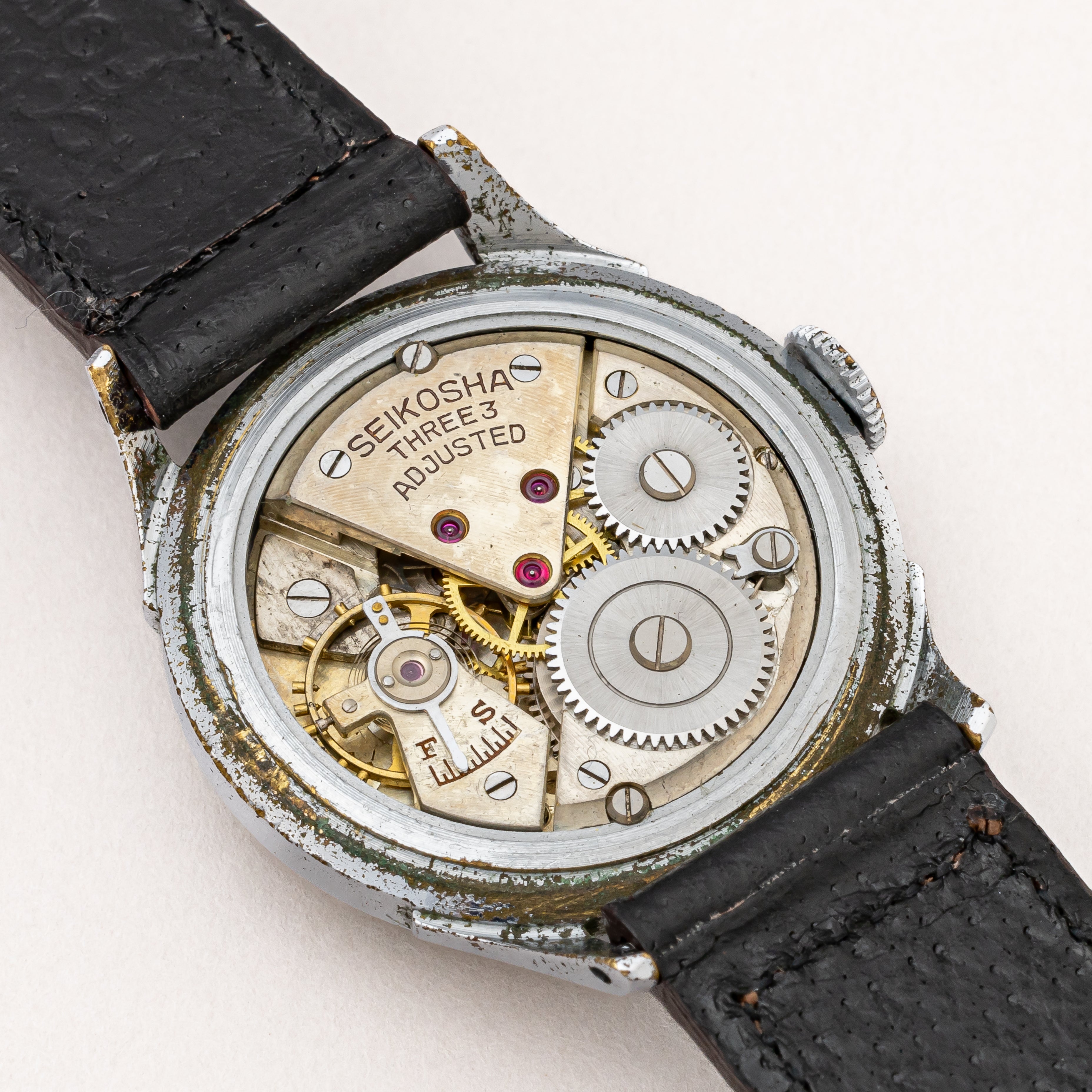 セイコー スーパー オートデーター 1954年製 Ref.1748 手巻き ディスクカレンダー