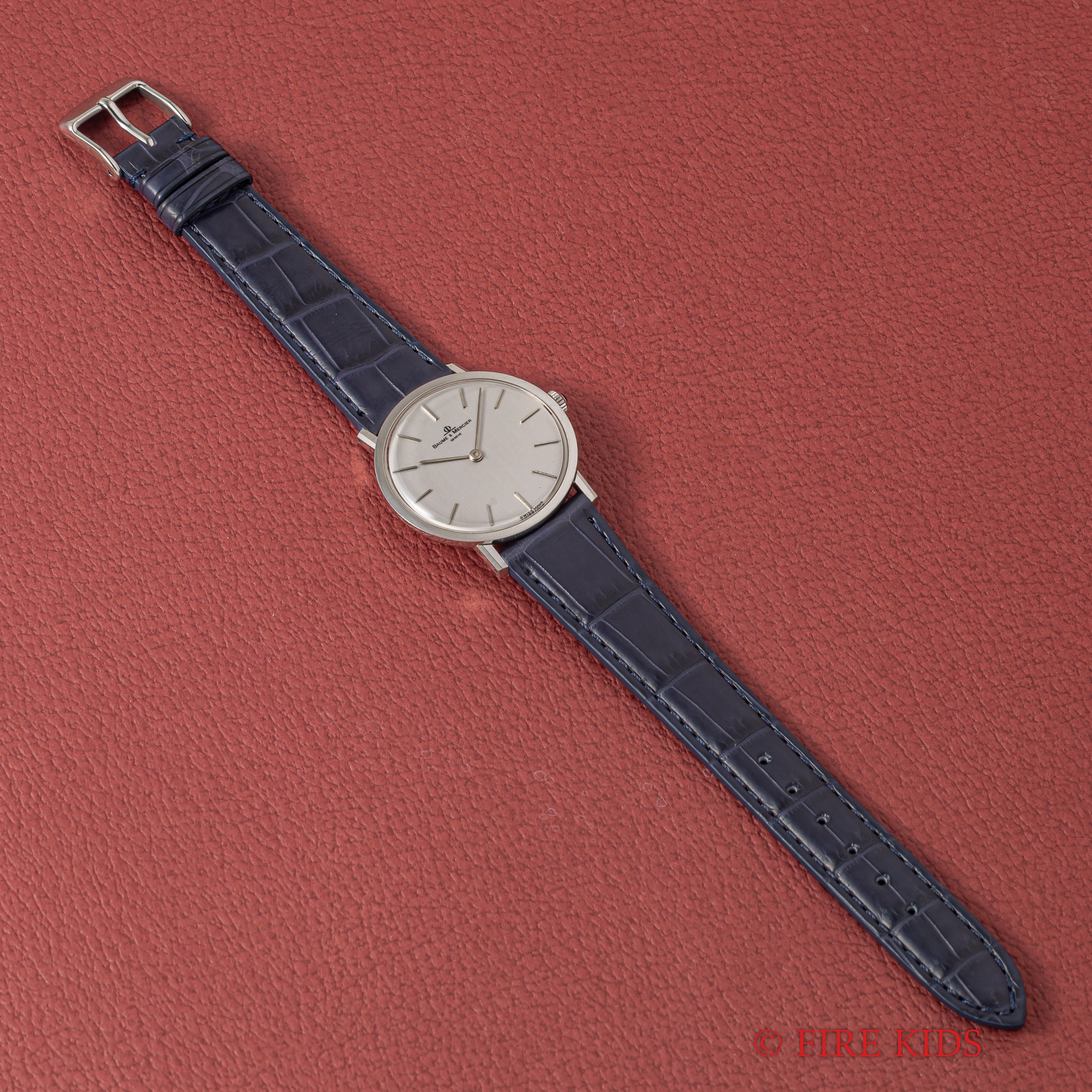 ボーム＆メルシエ シルバーダイヤル 1970年代製 手巻き Cal.BM17001