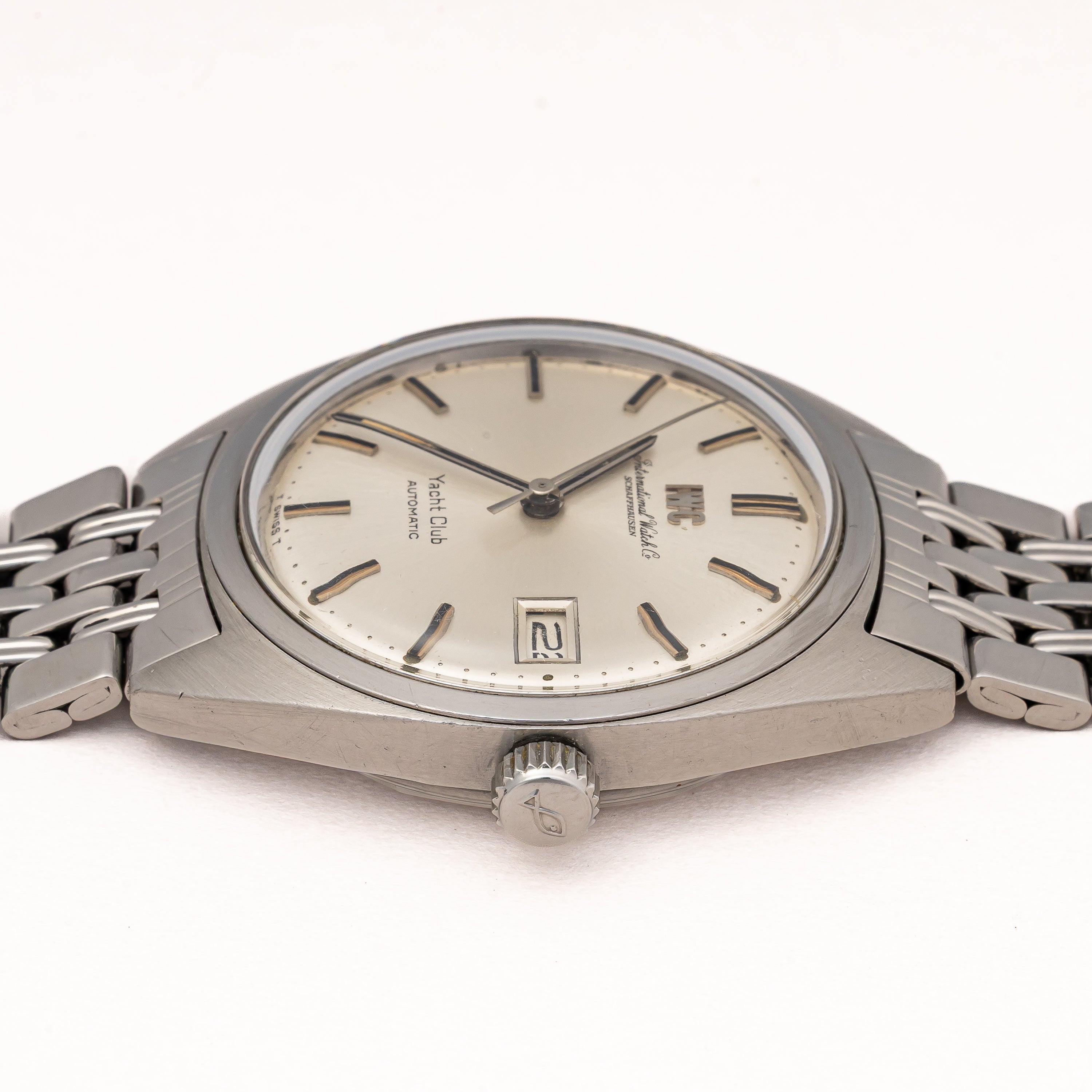 IWC ヨットクラブ 1970年製（昭和45年製） Ref.R811AD 純正ゲイフレアーブレス付き ペラトン式自動巻Cal.8541B