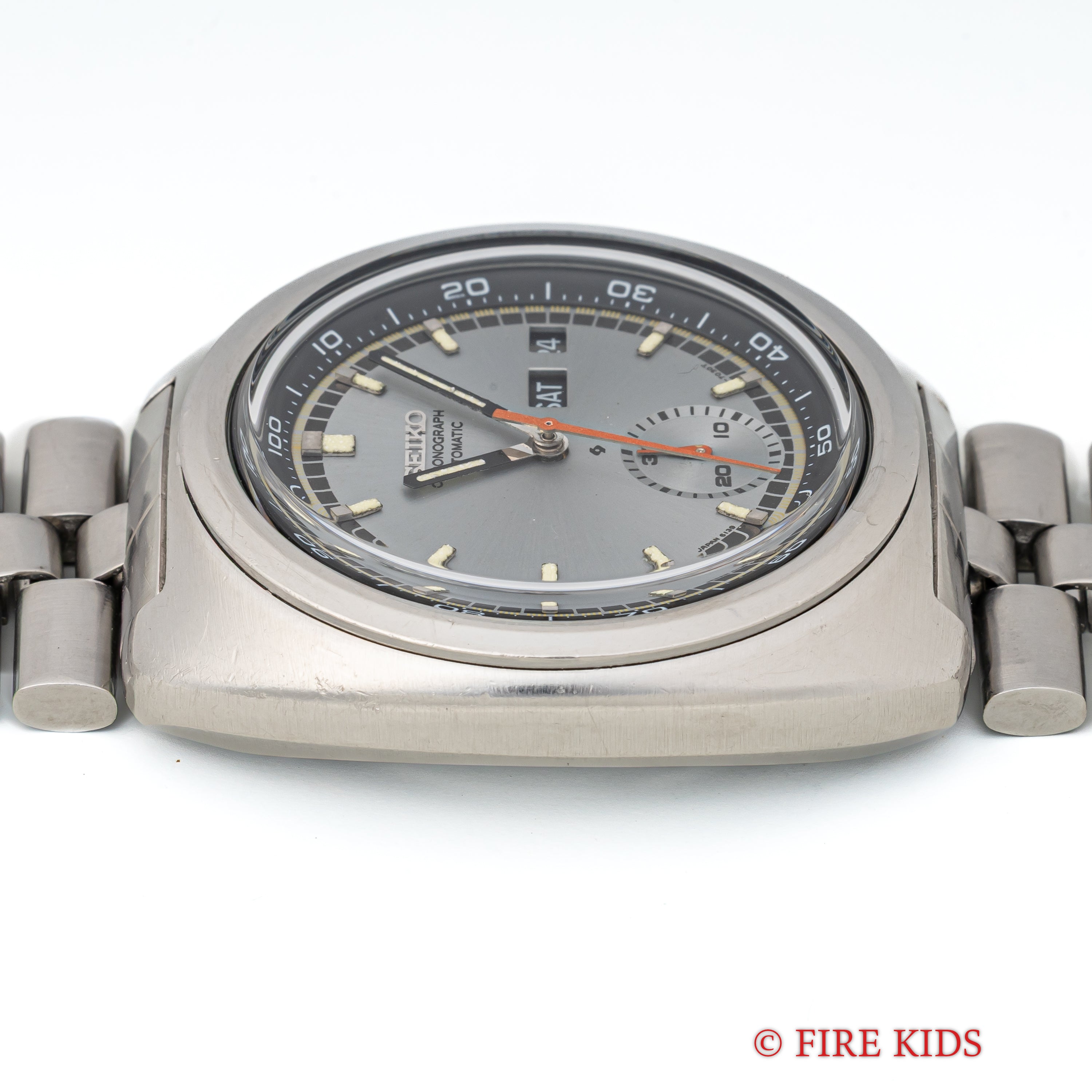 セイコー クロノグラフ 1976年製 自動巻クロノグラフ デシマルメーター Ref.6139-7002 純正ブレス