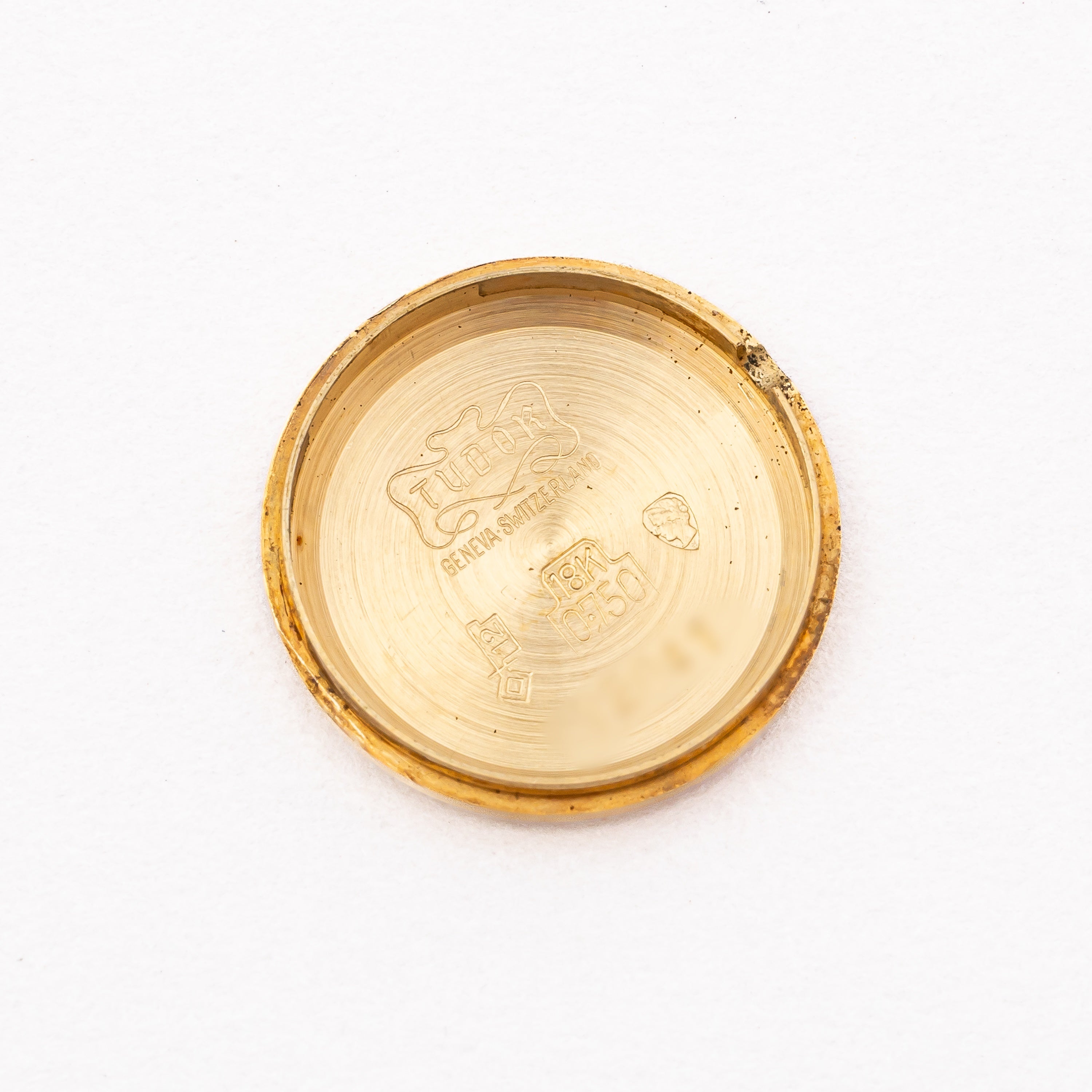 チューダー 18金無垢レディースウォッチ 1960年代製 小バラロゴ 王冠リューズ