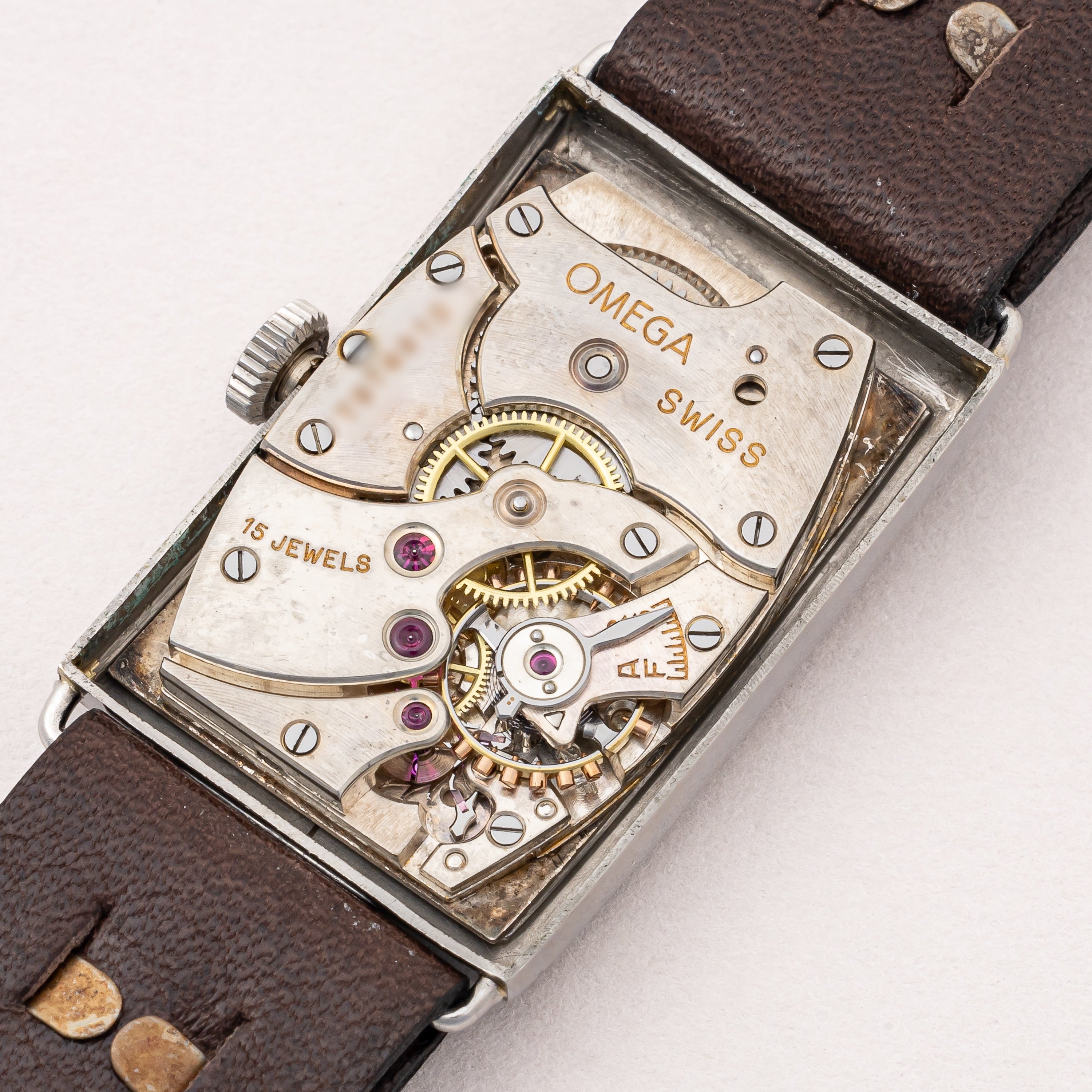 オメガ レクタンギュラー 1930年代製 手巻き Cal.20F スモールセコンド