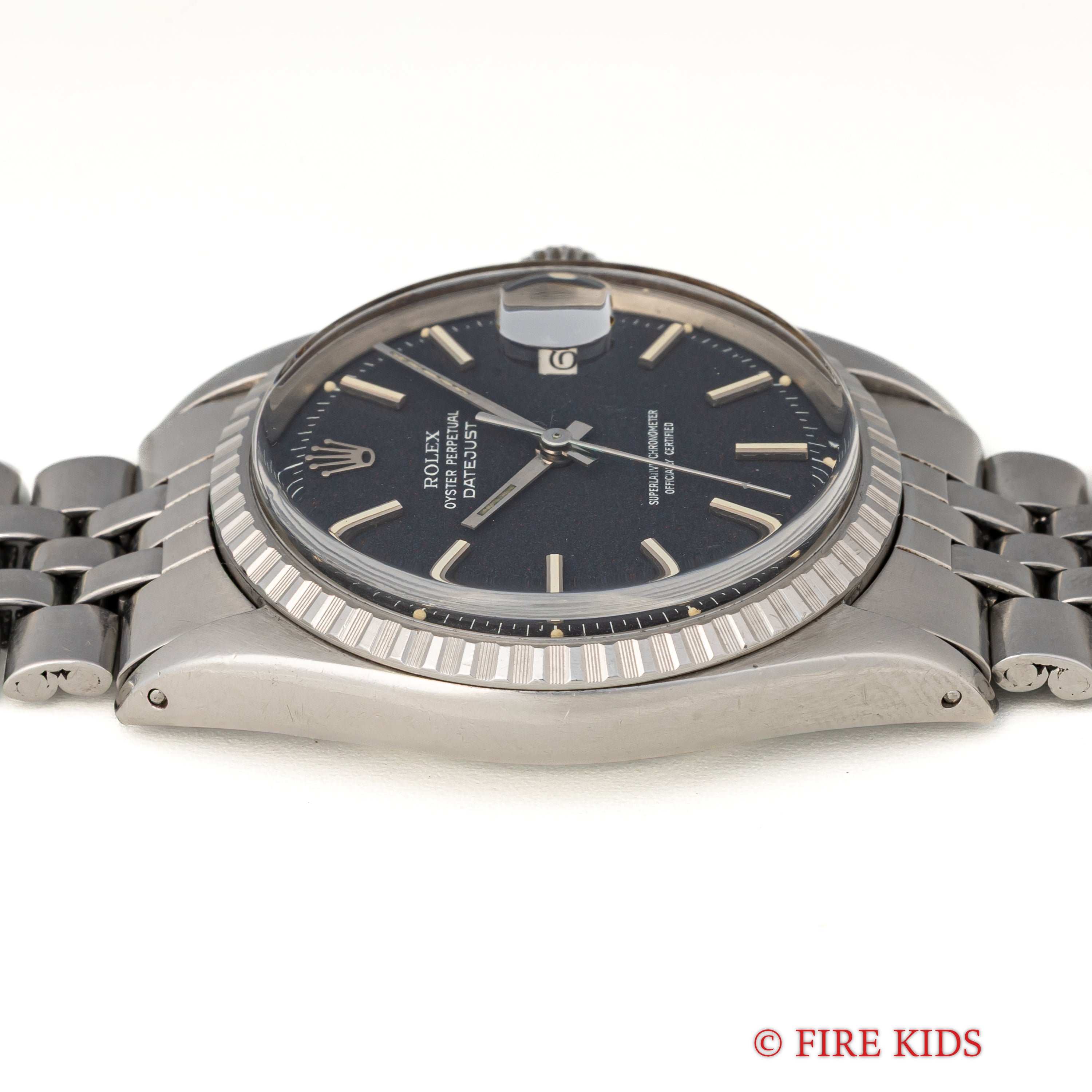 ロレックス デイトジャスト コンフェッティダイヤル 1971年製 Ref.1603 レッドアイ 純正ジュビリーブレス