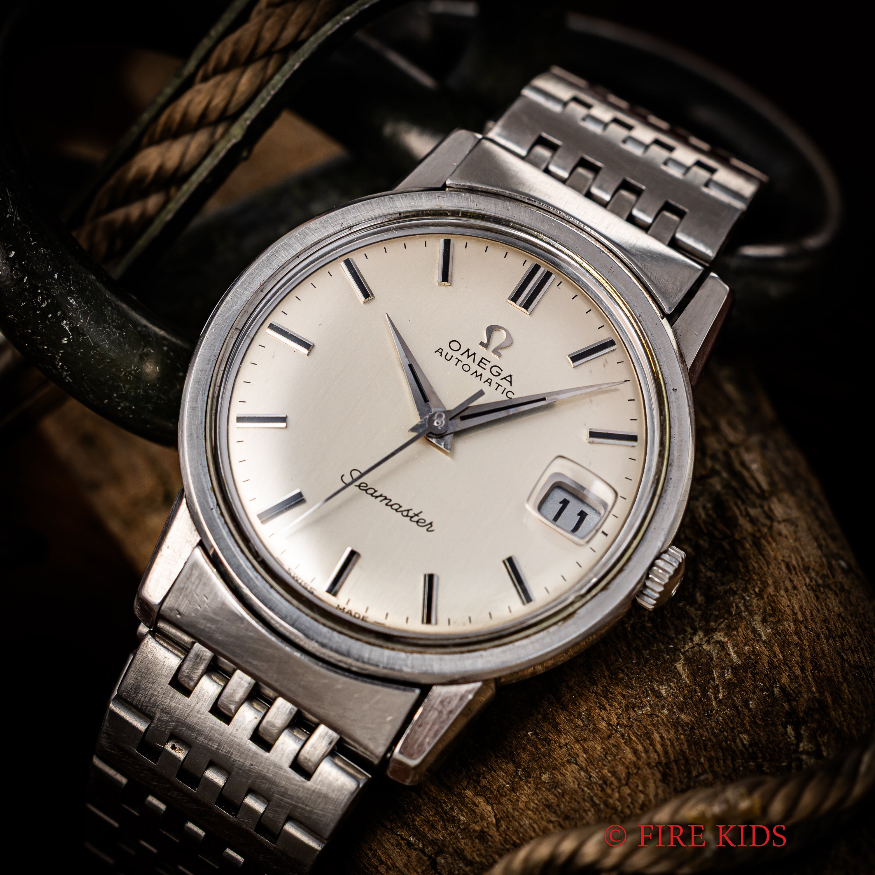 オメガ シーマスター 1967年製 自動巻 Cal.565 Ref.166.003 純正ブレス付