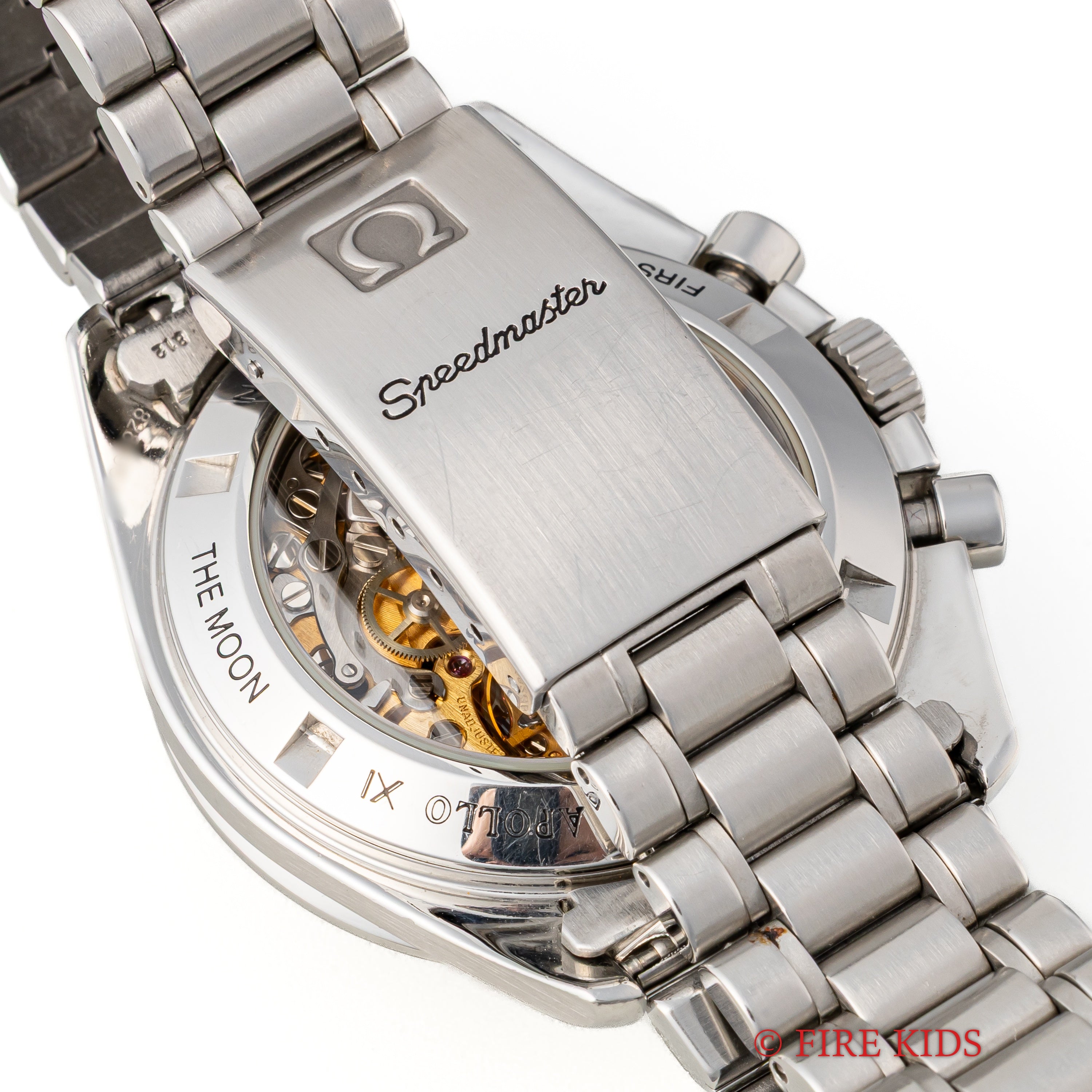 オメガ スピードマスター プロフェッショナル 1993年製 裏スケルトン Ref.345.0808 純正ブレス