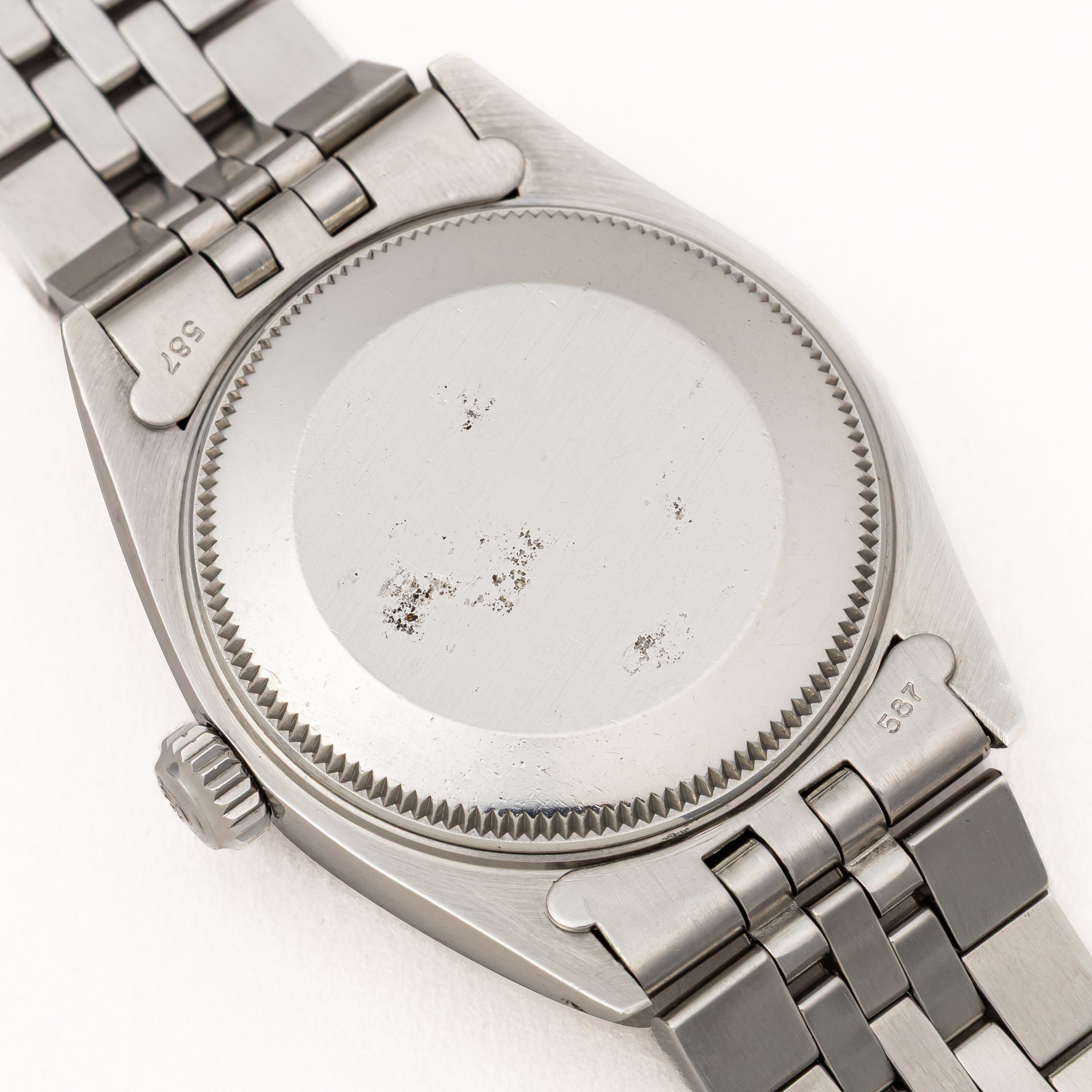 ロレックス デイトジャストボーイズ スムースベゼル ホワイトローマン 自動巻き 1978年製 Ref.6824 Cal.2030