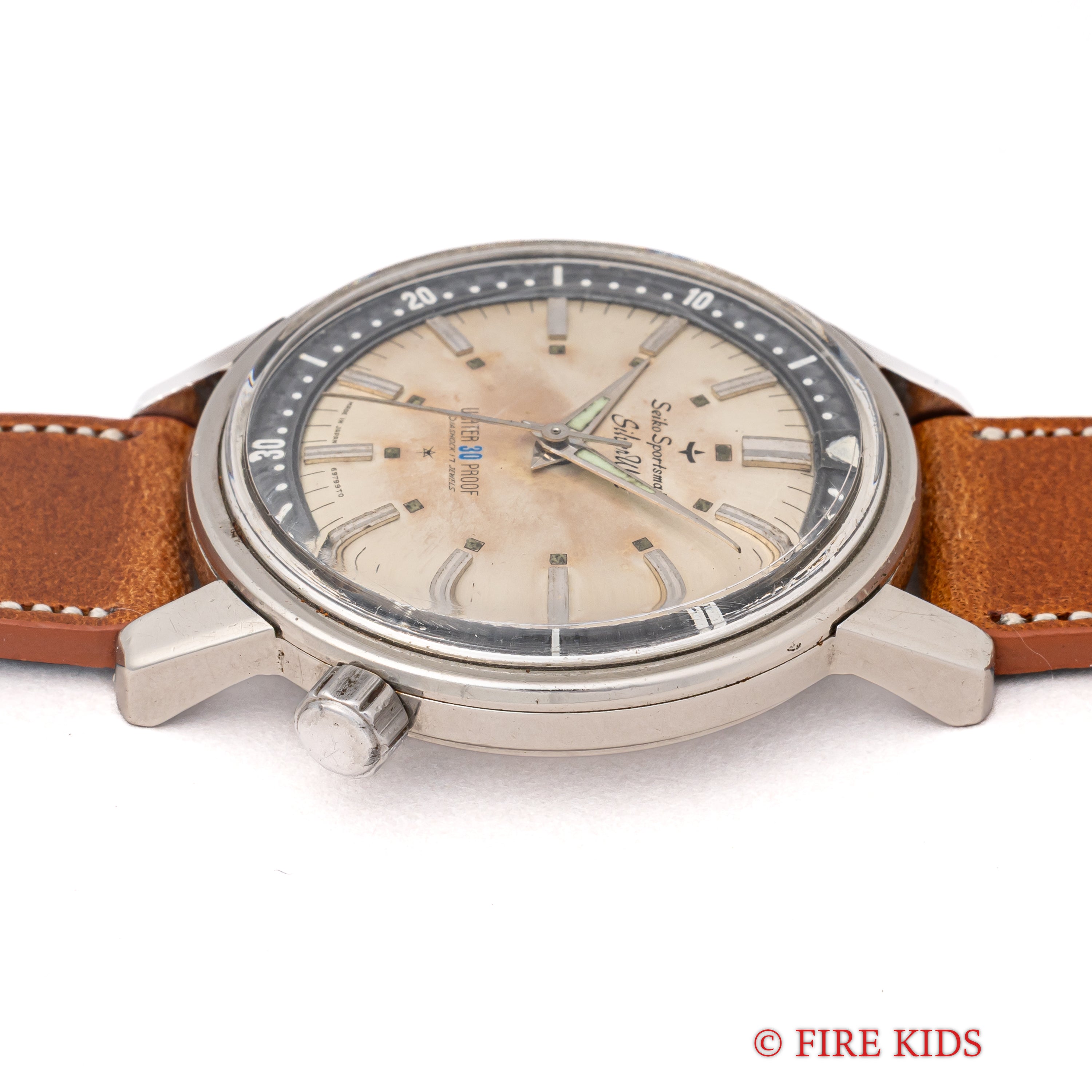 セイコー スポーツマチック シルバーウェーブ 1964年製 Ref.69799 回転ベゼル 自動巻