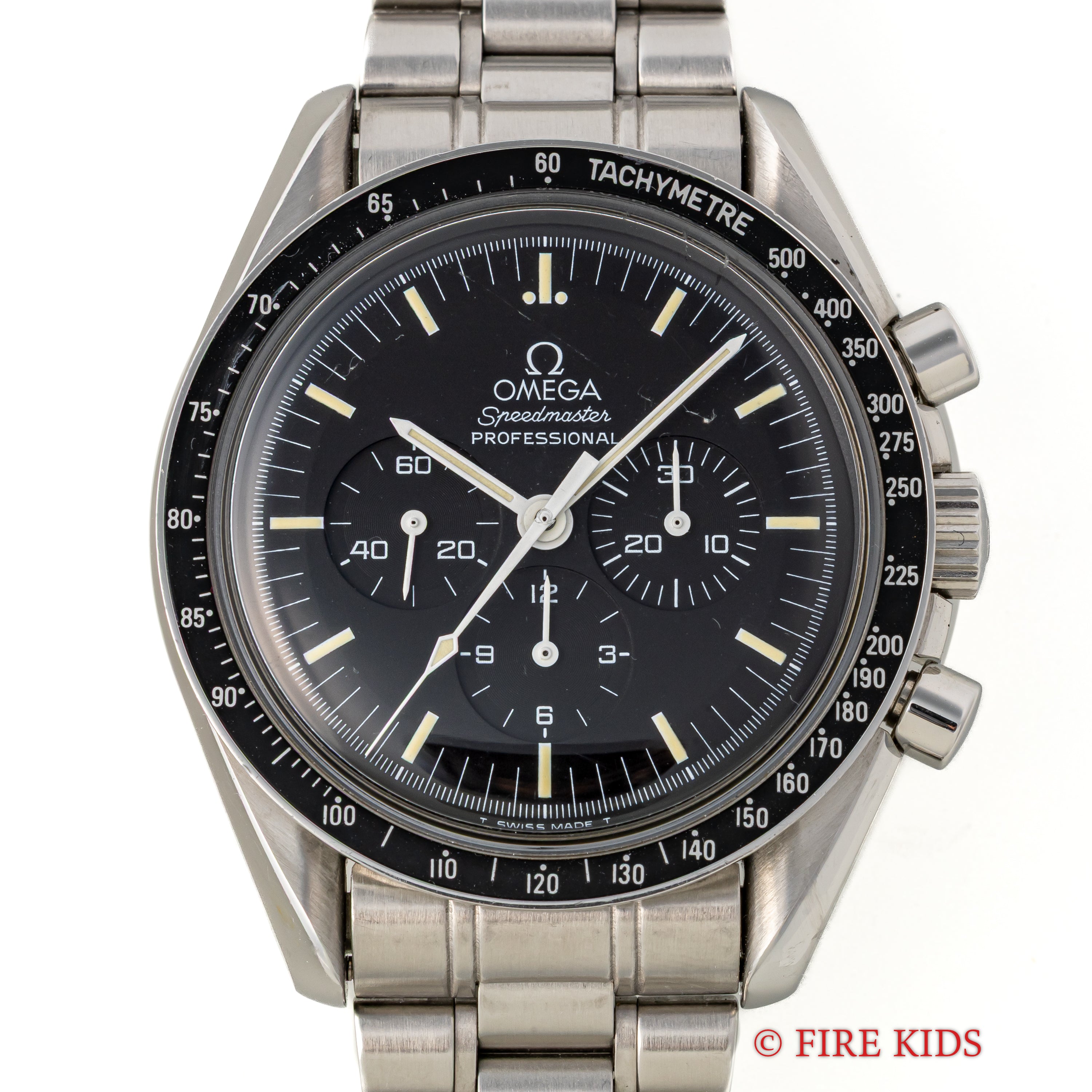 オメガ スピードマスター プロフェッショナル 1993年製 裏スケルトン Ref.345.0808 純正ブレス