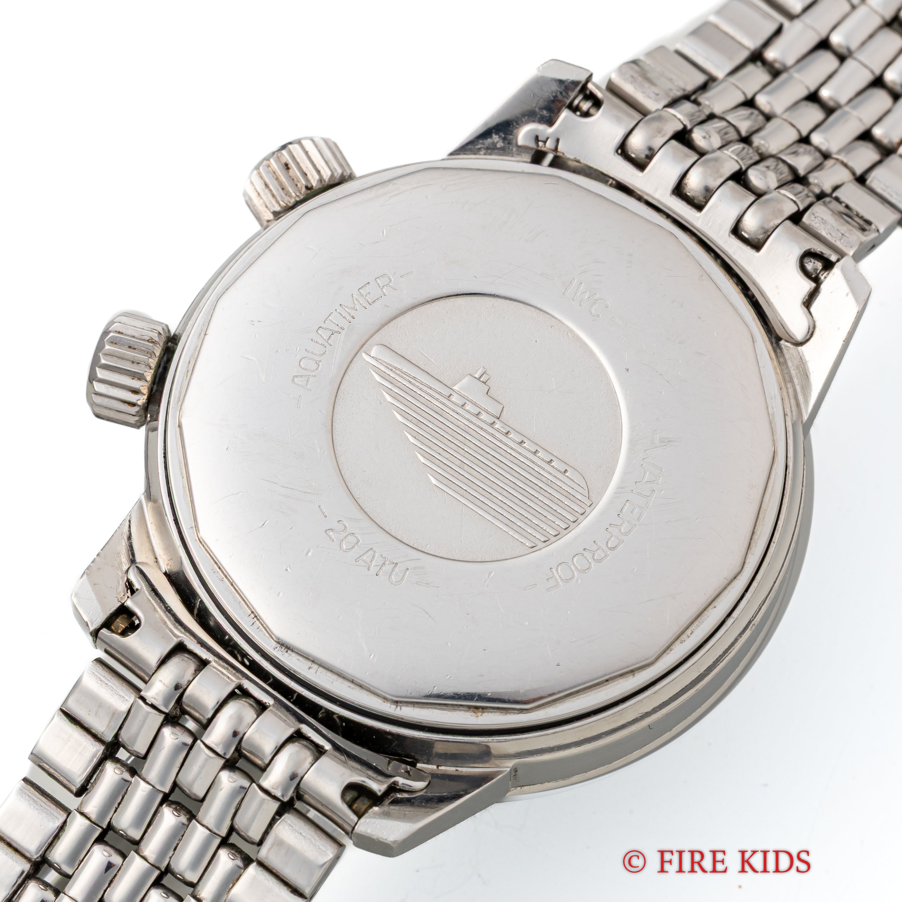 IWC　アクアタイマー ファーストモデル 1969年製 ブラックダイヤル Ref.812 Cal.8541 GFライスブレス