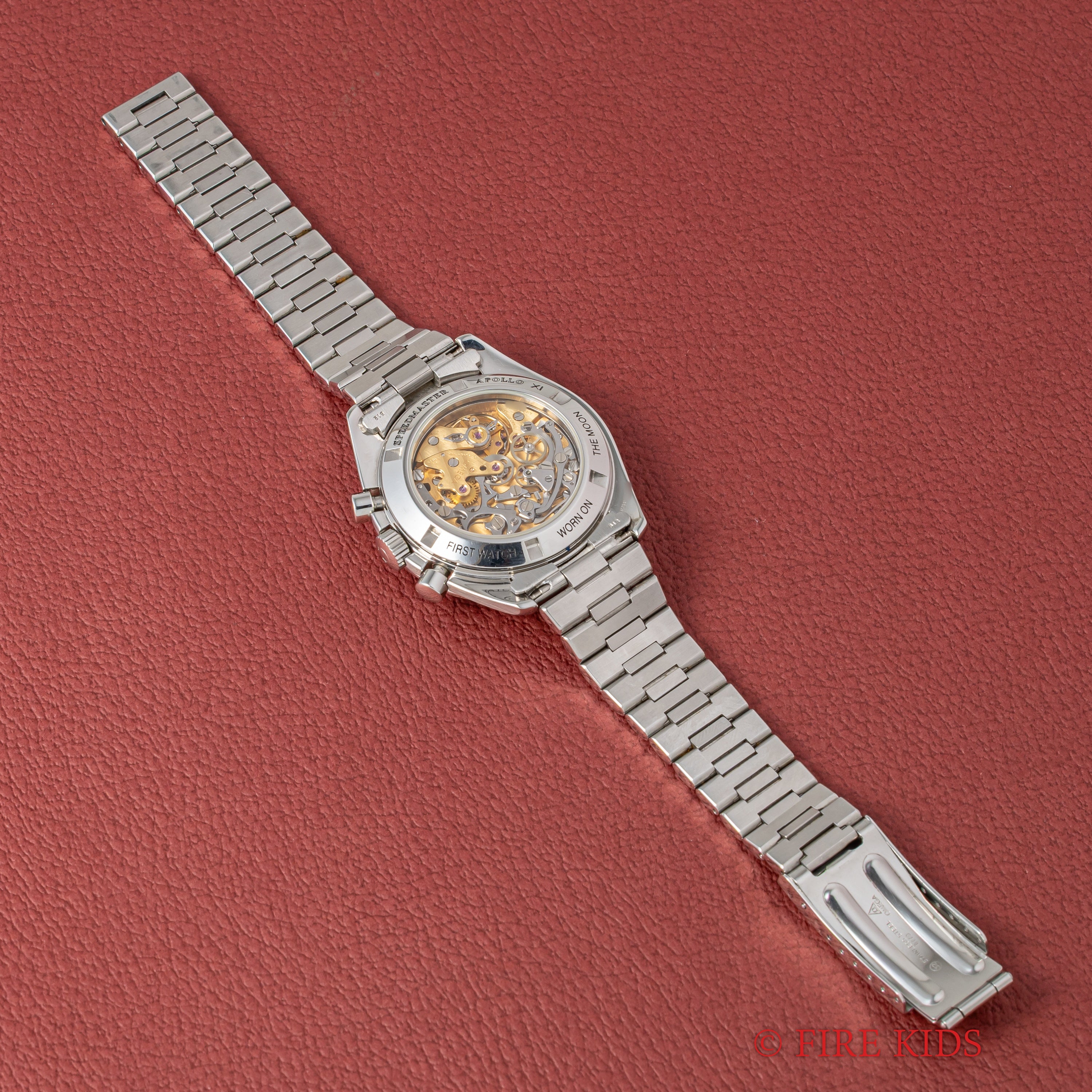 オメガ スピードマスター プロフェッショナル 1993年製 裏スケルトン Ref.345.0808 純正ブレス