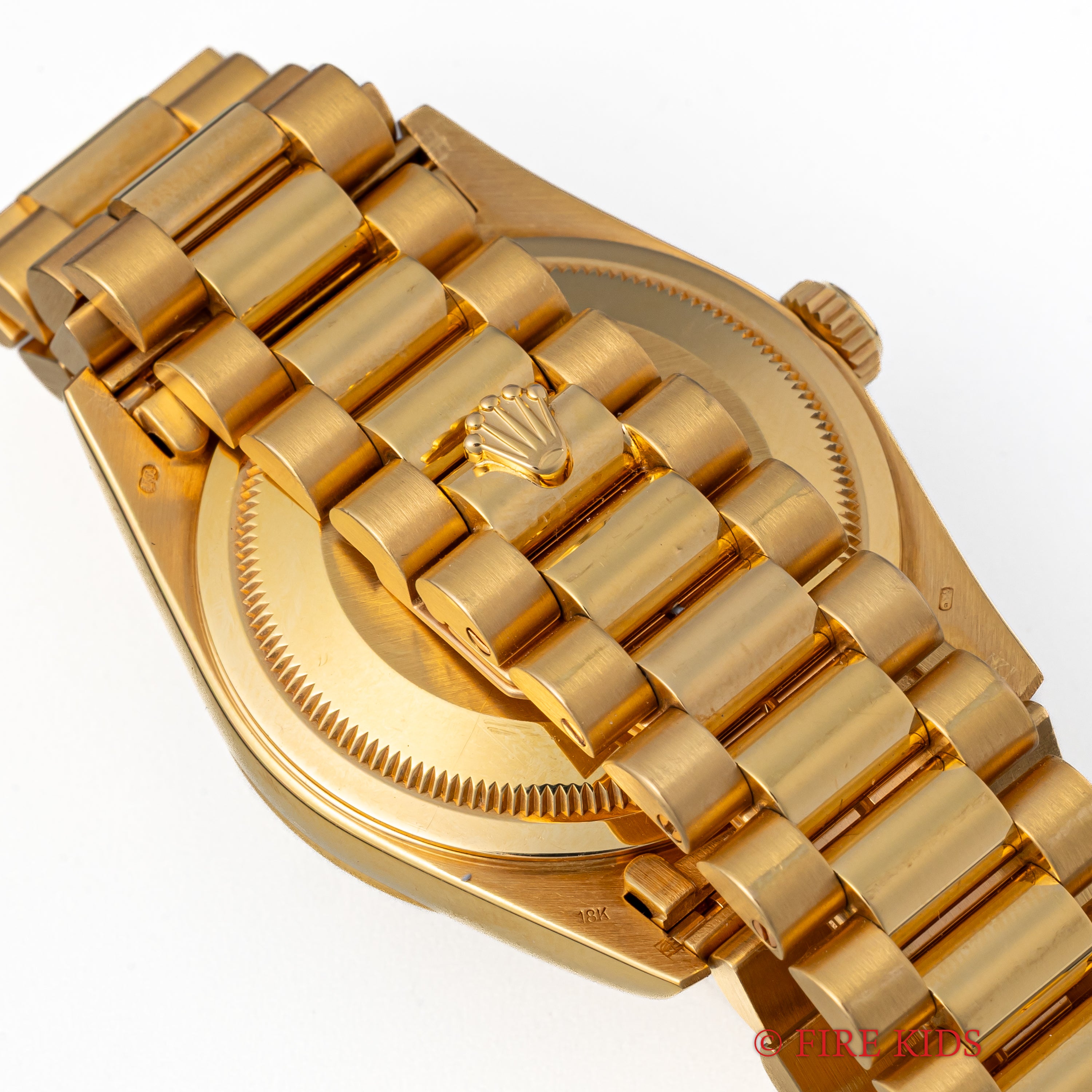 ロレックス デイデイト ミリヤードダイヤル 1994年～95年製 Ref.18238MR K18YG シャンパンダイヤル ギャラ付