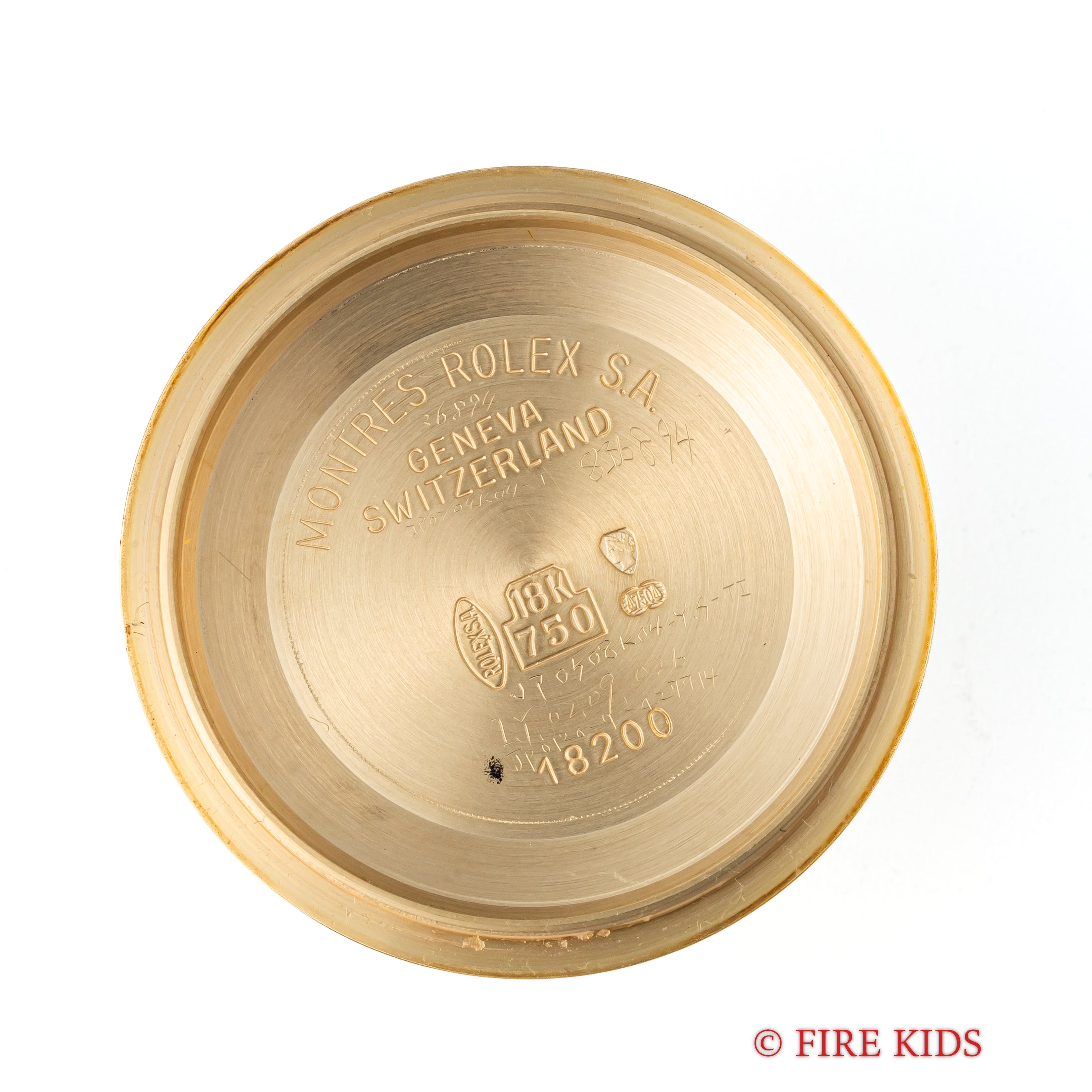 ロレックス デイデイト ミリヤードダイヤル 1994年～95年製 Ref.18238MR K18YG シャンパンダイヤル ギャラ付