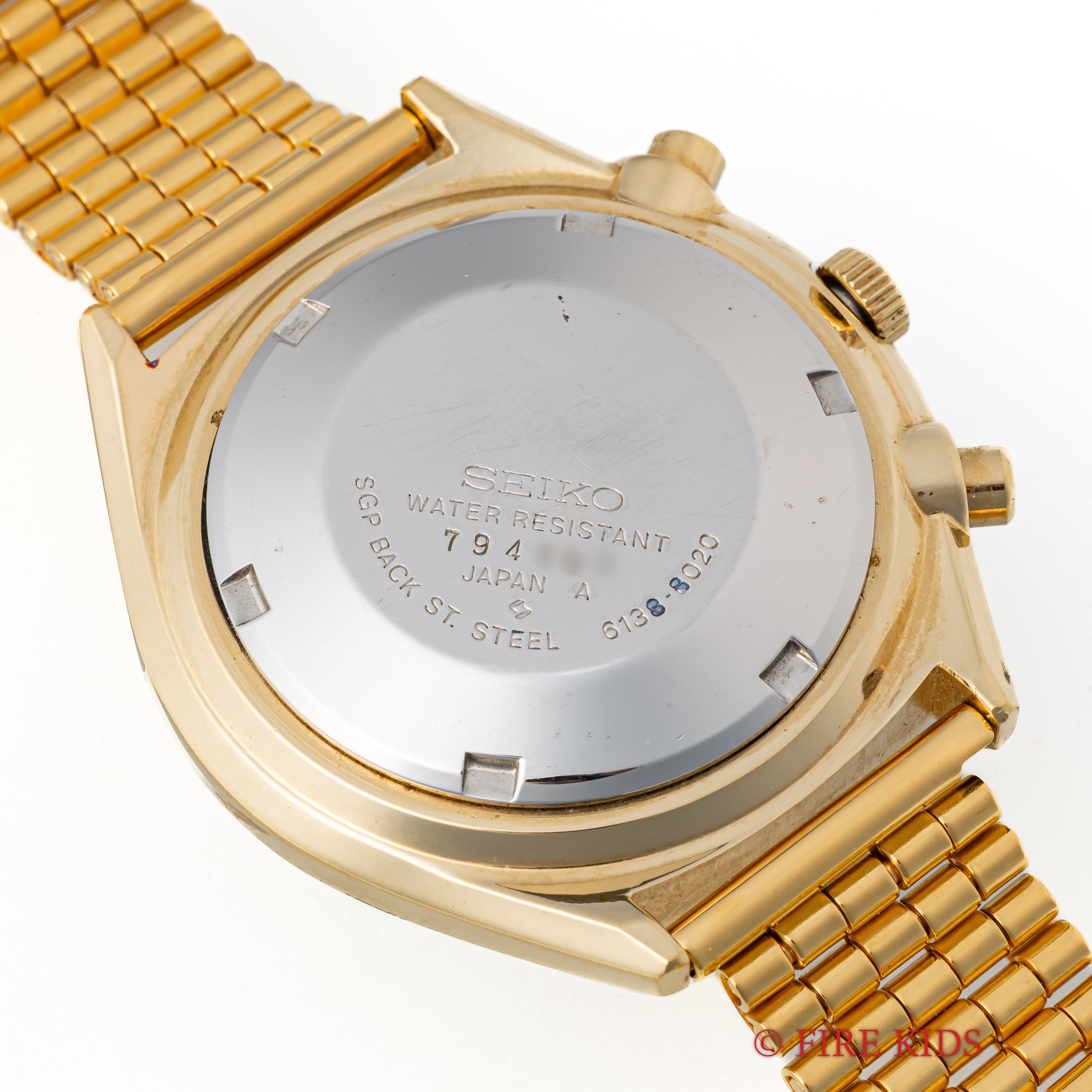 セイコー クロノグラフ 1977年製 自動巻きRef.6138-8020 SGP ステンバックケース  Cal.6138B