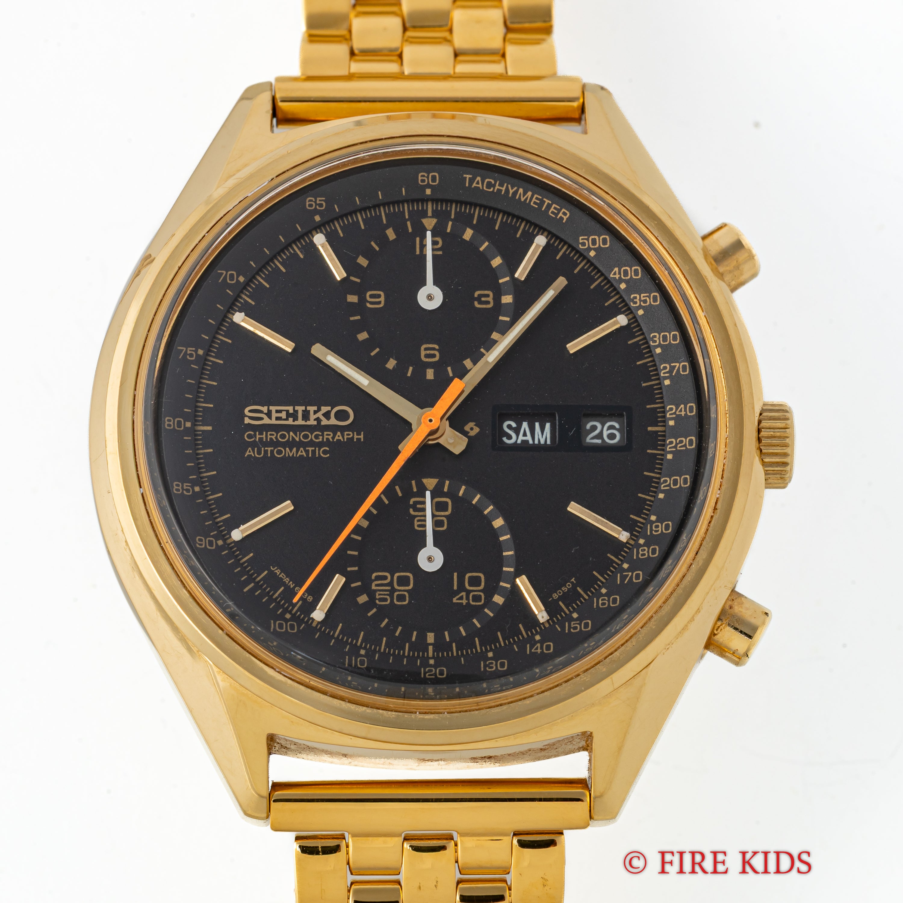 セイコー クロノグラフ 1977年製 自動巻きRef.6138-8020 SGP ステンバックケース  Cal.6138B