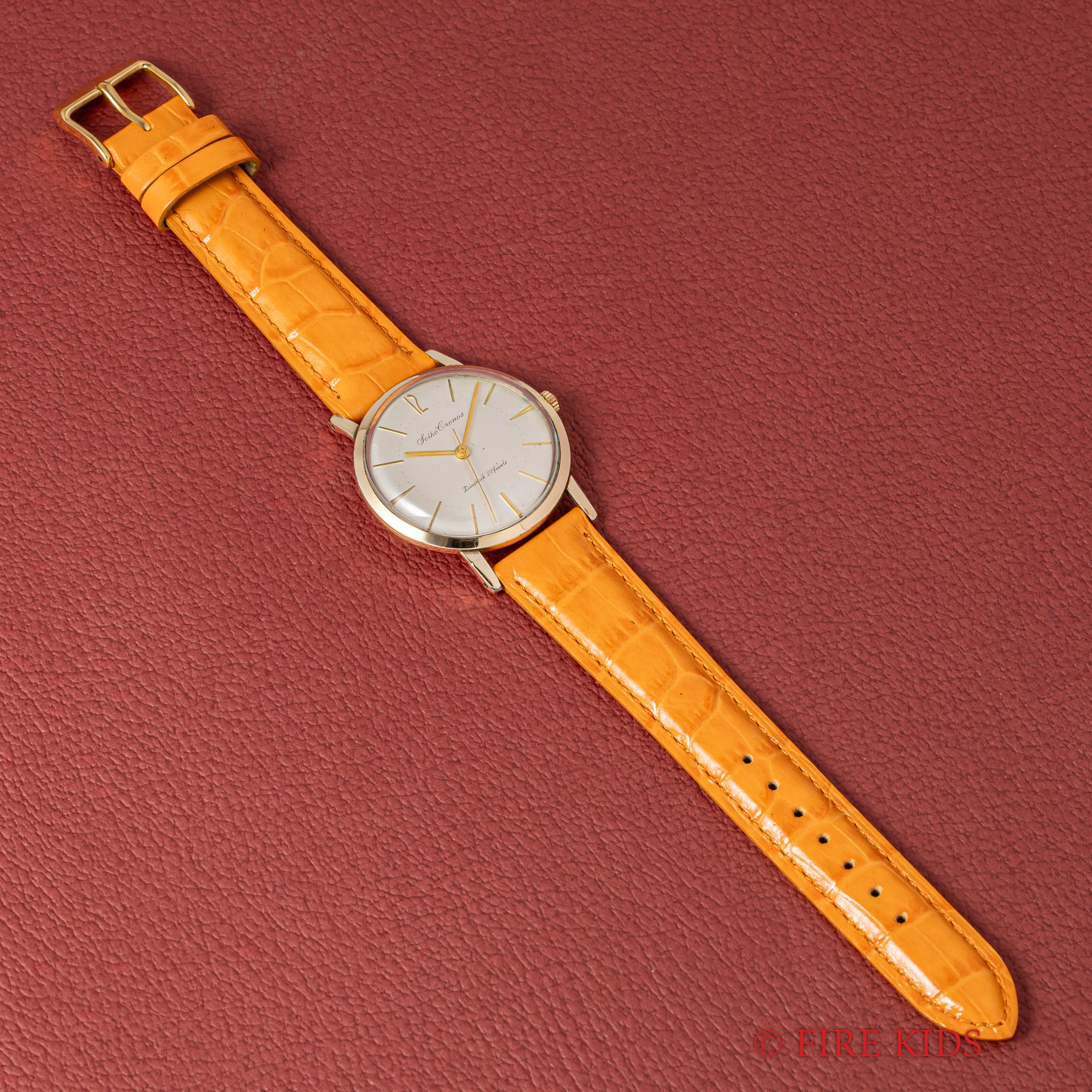 セイコー クロノス 1959年製 GFケース 21石手巻 Ref.J14021