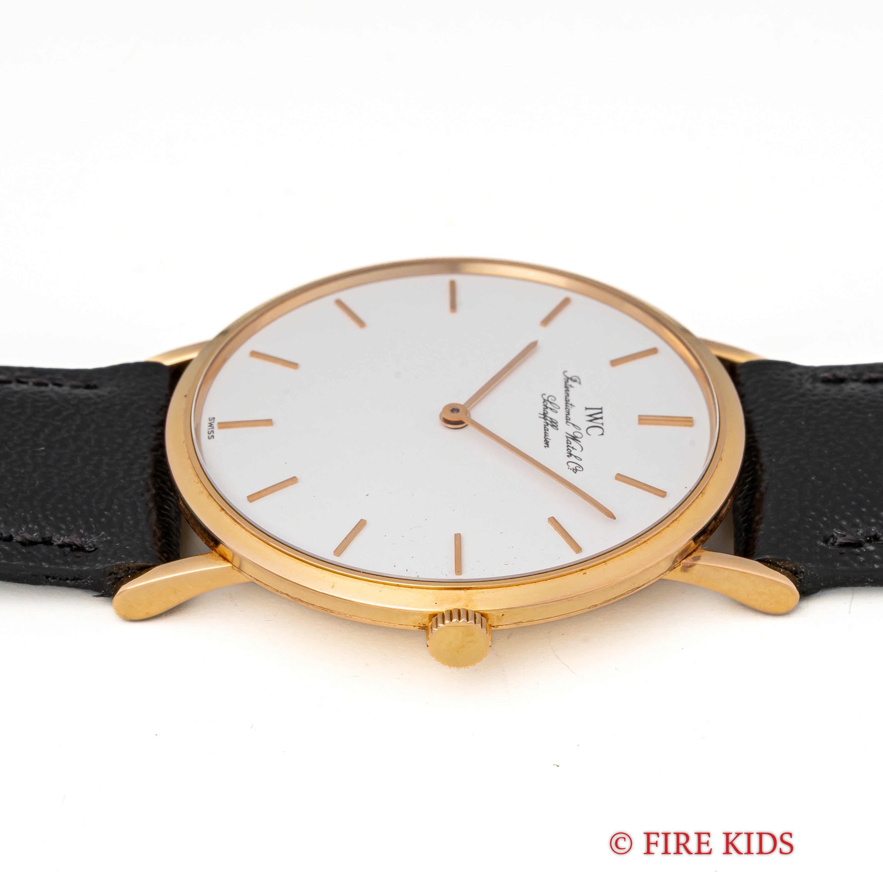 IWC 18金無垢ピンクゴールド ポートフィノ ラウンドケース Ref.2010 1994年製 手巻き Cal.1852